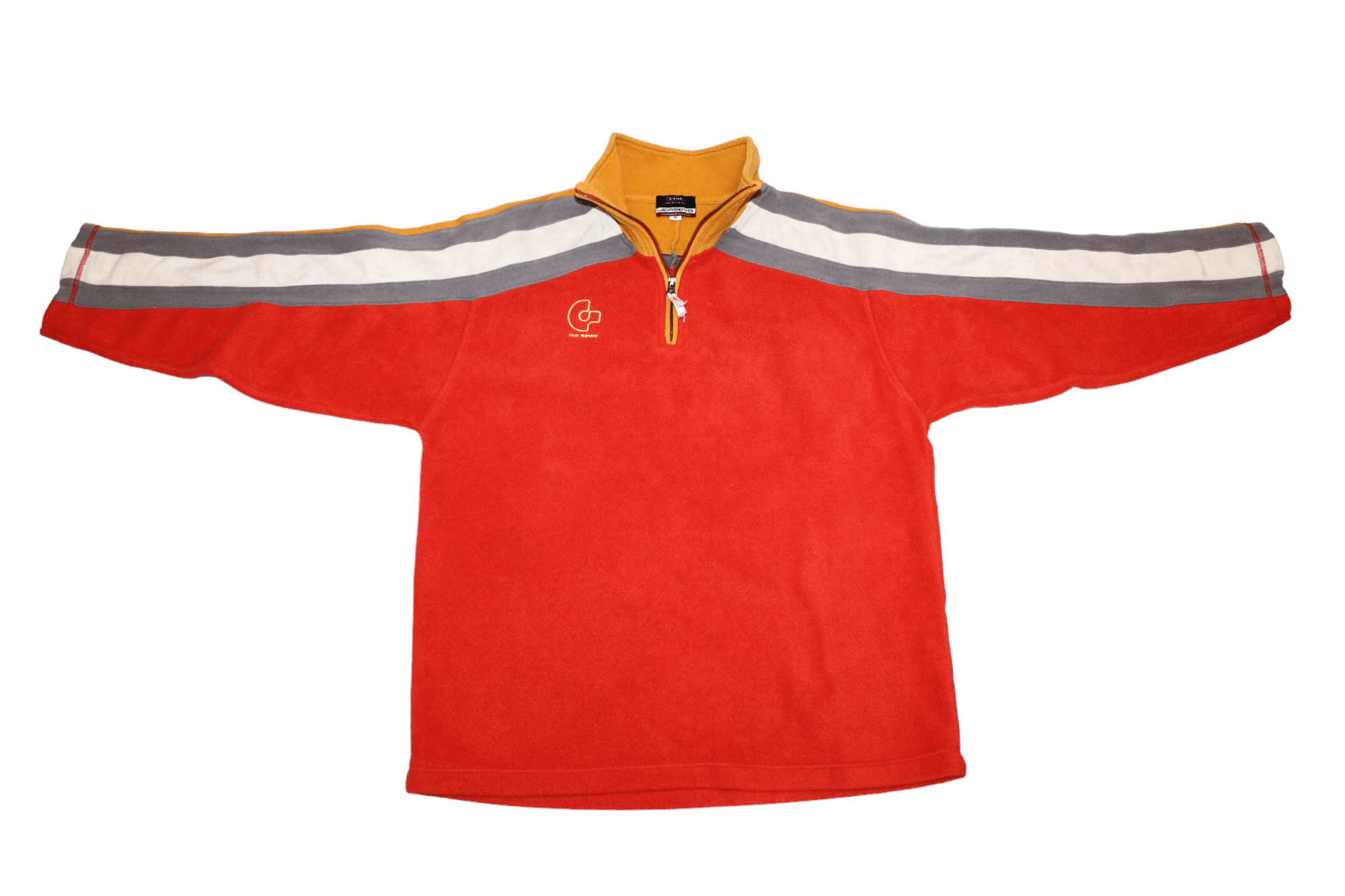 G-Star VTG 🔥 90s G Star Jersey 1/3 Zip Baggy Fleece Pullover Size US M / EU 48-50 / 2 - 5 Thumbnail