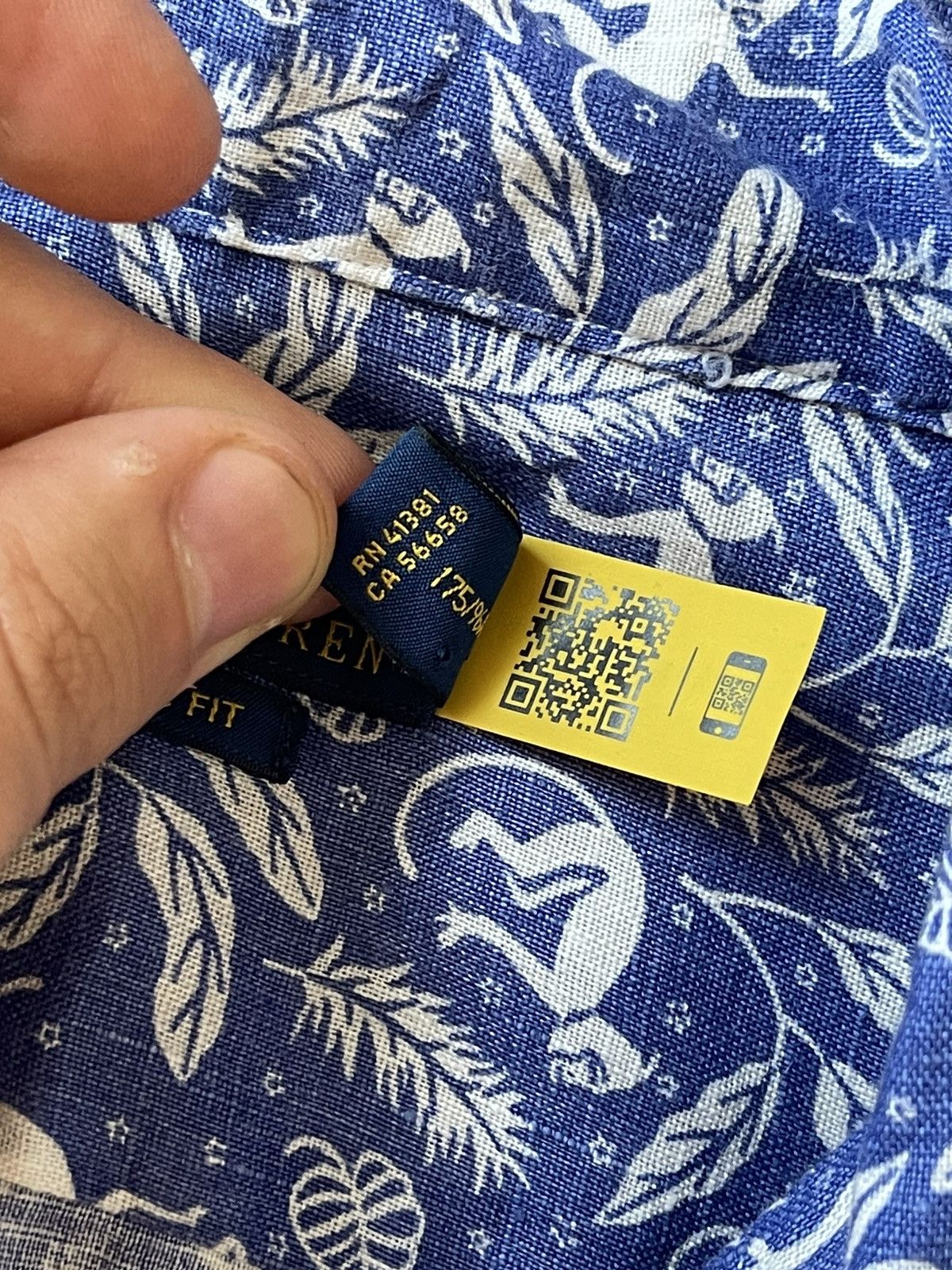 Polo Ralph Lauren Polo Ralph Lauren tropical inspired print linen Hawaii shirt Size US M / EU 48-50 / 2 - 7 Thumbnail