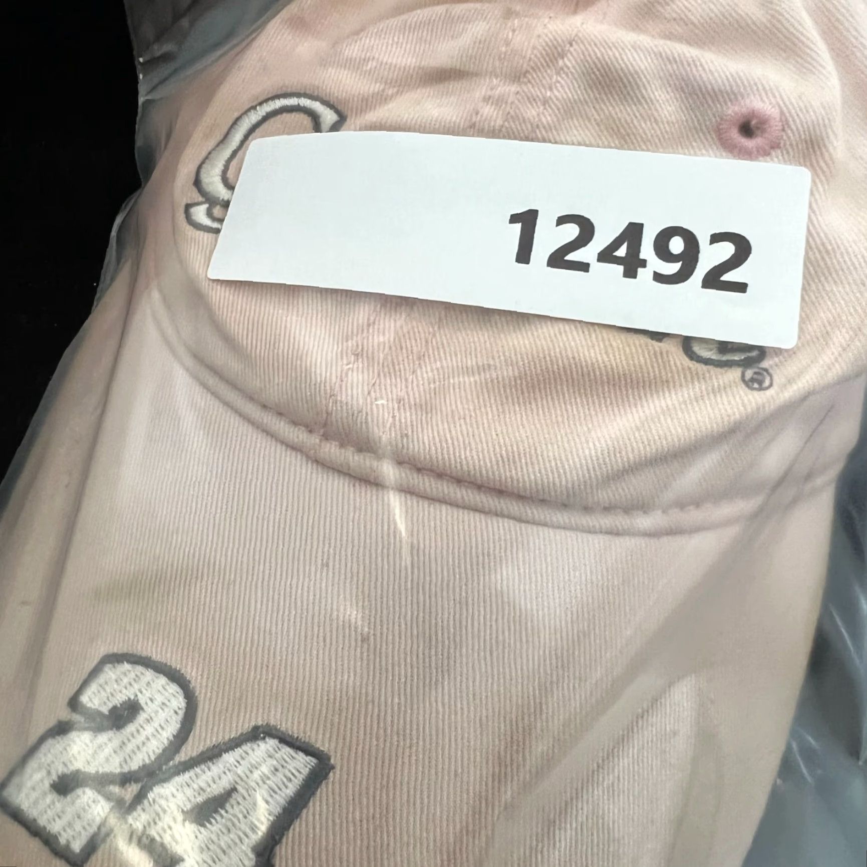 Vintage Jeff Gordon 24 NASCAR Womens Nice Distressed Chase Tag Pink Adjustable Baseball Cap Size ONE SIZE - 8 Thumbnail