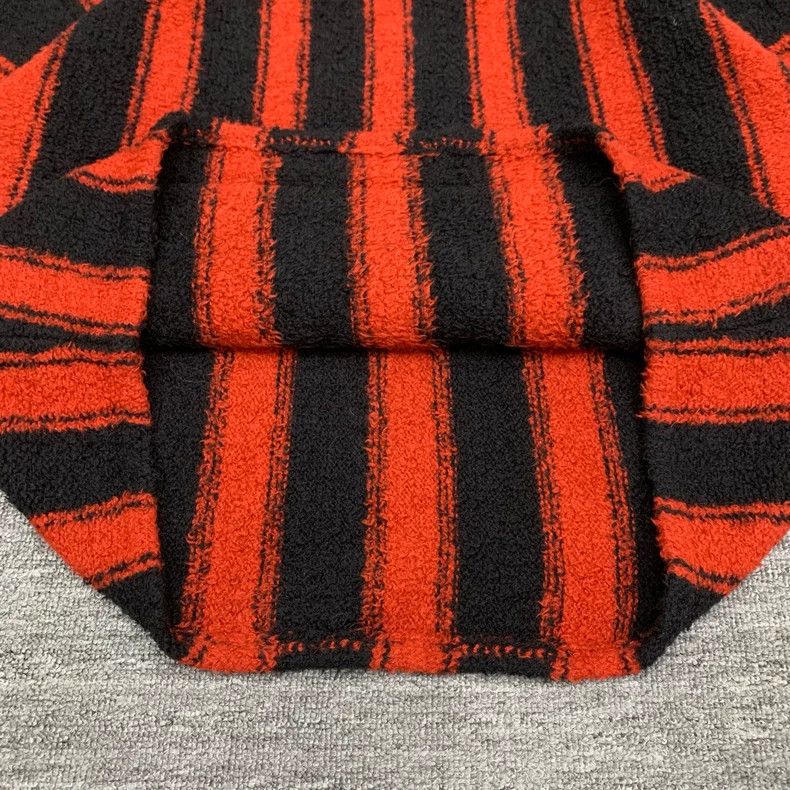 Amiri Amiri Black and red striped wool hoodie sweatshirt 2506-Nex Size US M / EU 48-50 / 2 - 9 Thumbnail
