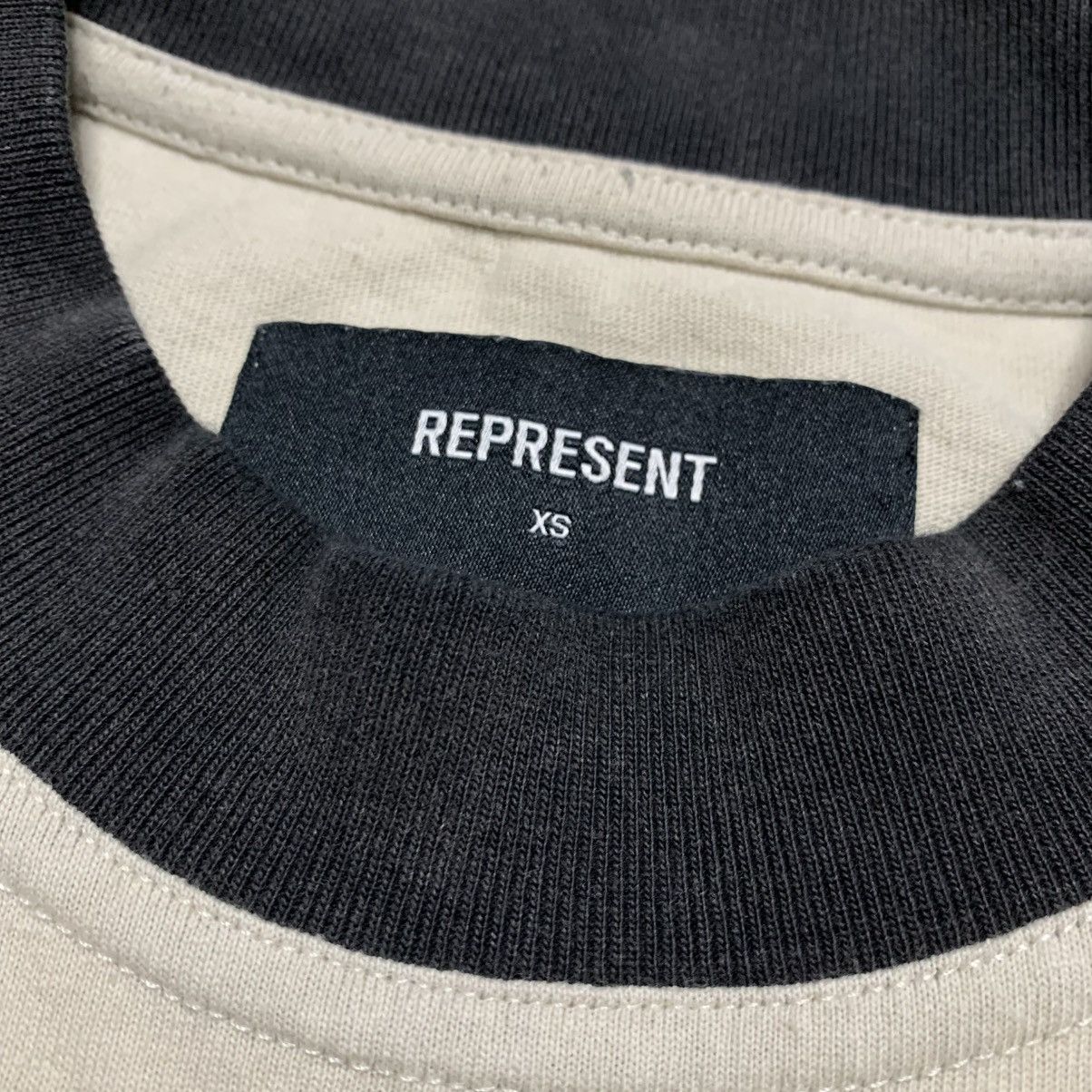 Represent Clo. Represent XS Arched Logo Vintage White Tee Size US XS / EU 42 / 0 - 4 Thumbnail