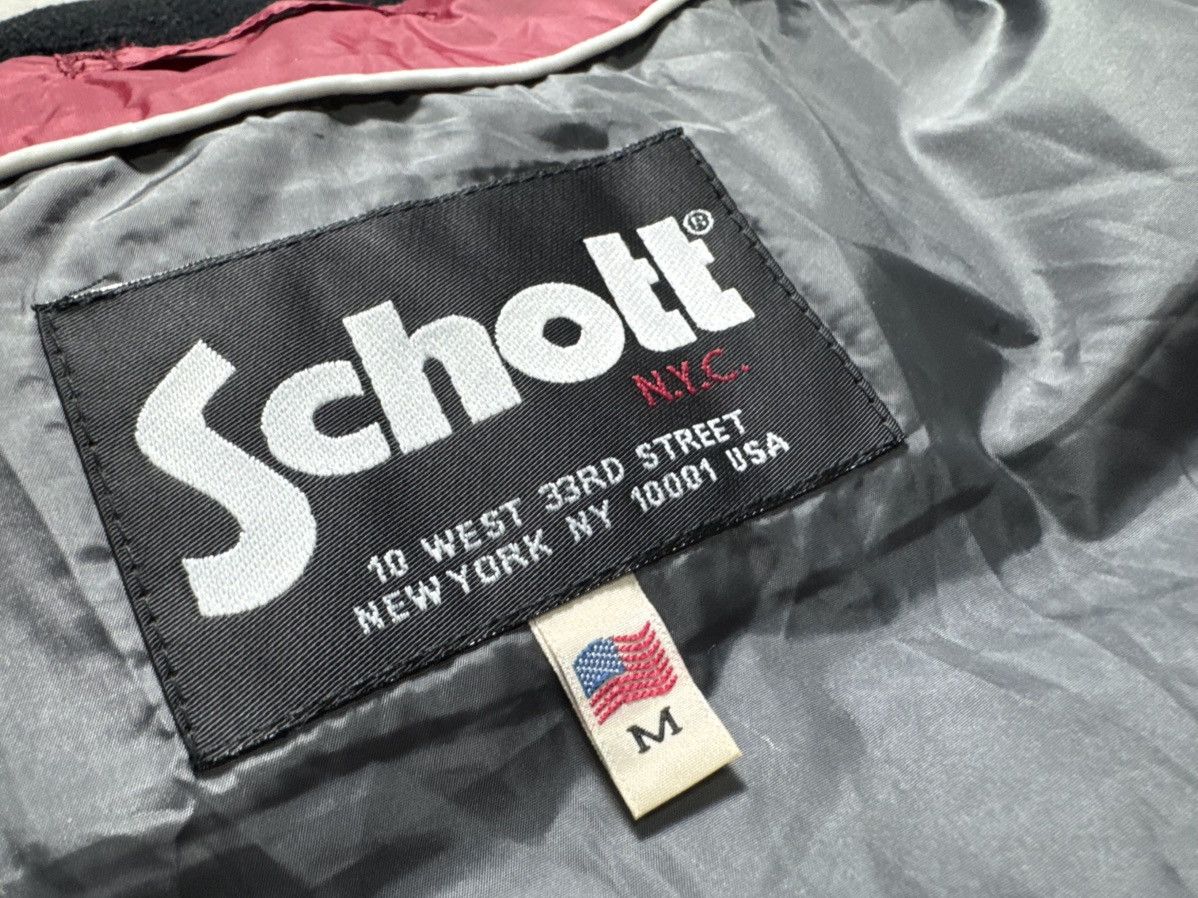 Schott Schott Down Puffer Vest Jacket Size M Size US M / EU 48-50 / 2 - 6 Thumbnail