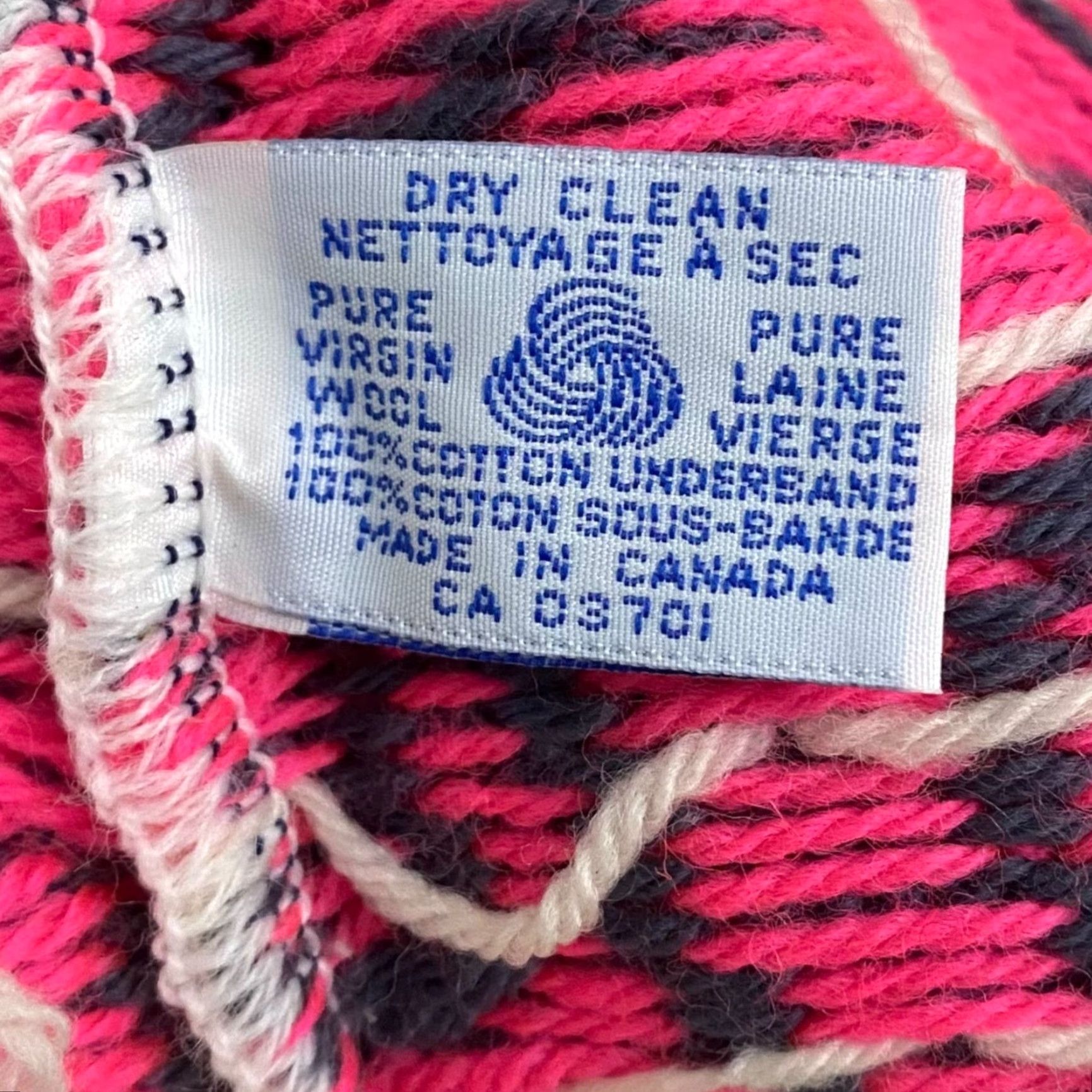 Doublet VINTAGE Murray Merkley Beanie Wool Pink Women's One Size Beanie Size ONE SIZE - 7 Thumbnail