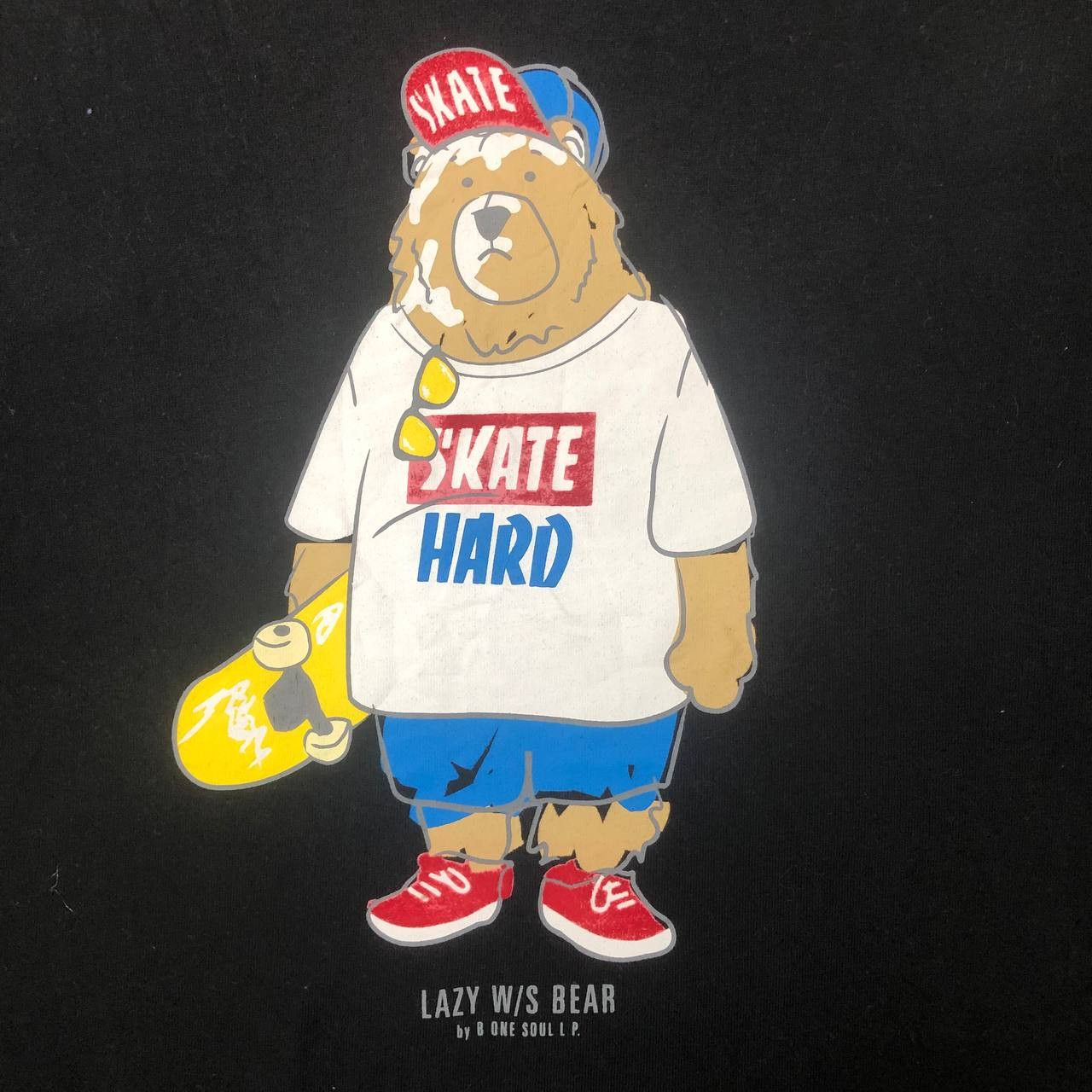 Hook-Ups T447 B-ONE-SOUL LA 1977 x SKATE HARD TEE Size US M / EU 48-50 / 2 - 5 Thumbnail