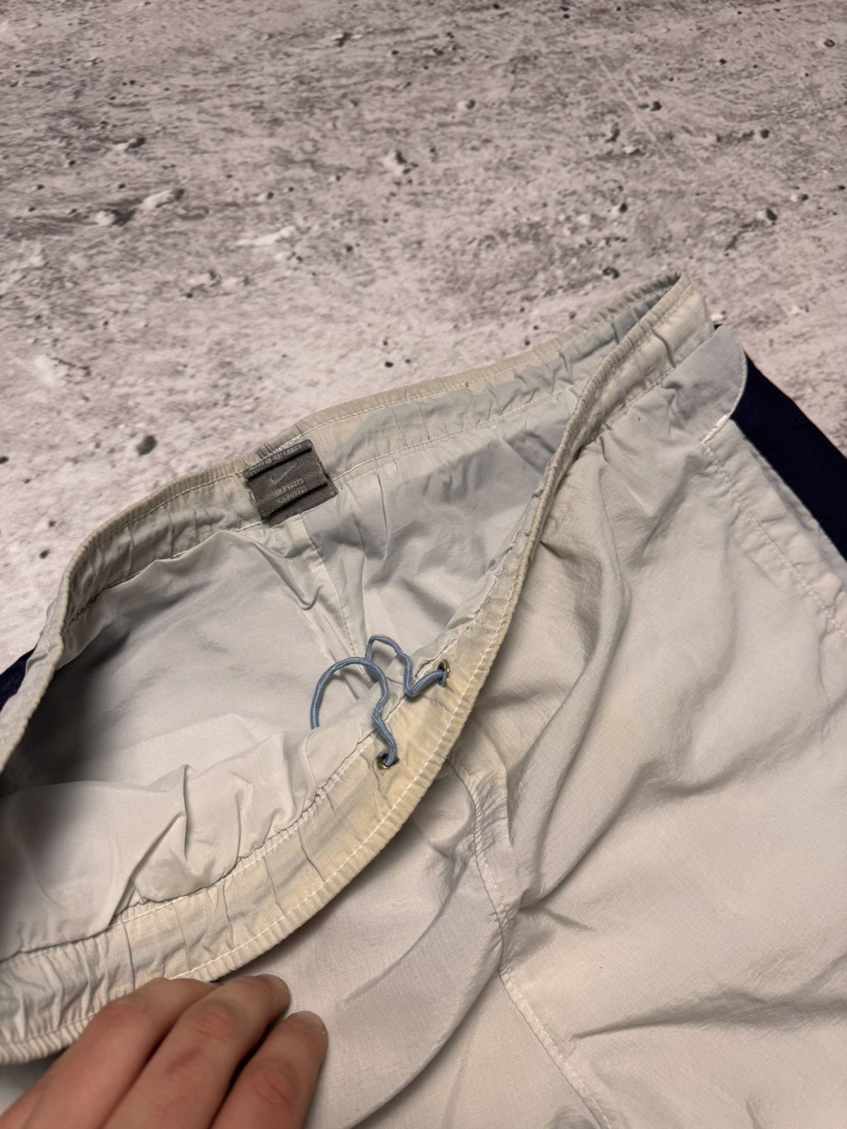 Nike × Vintage NIKE TN+ VINTAGE BASIC LOGO OVERSIZE BAGGY PANTS Size US 32 / EU 48 - 6 Thumbnail