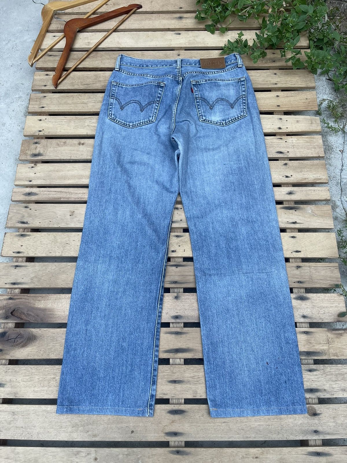 Edwin Vintage Edwin 503 Company Limited Denim Jeans Size US 33 - 2 Thumbnail