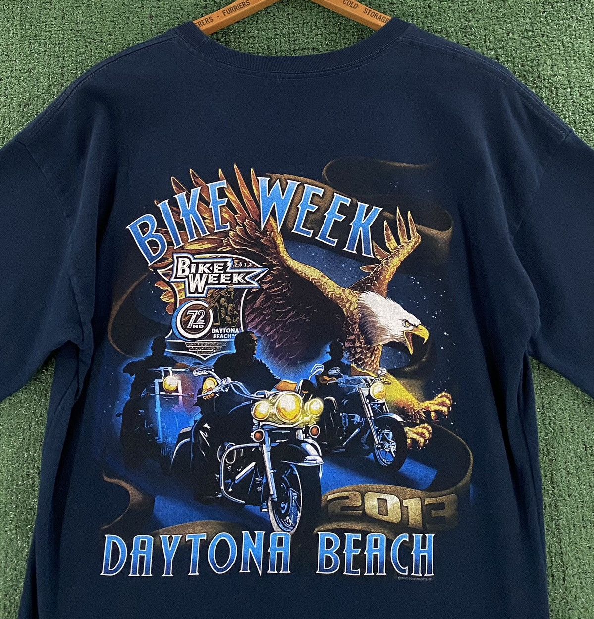 Other Daytona Beach Bike Week 2013 Double Sided T-Shirt Medium Size US M / EU 48-50 / 2 - 2 Thumbnail