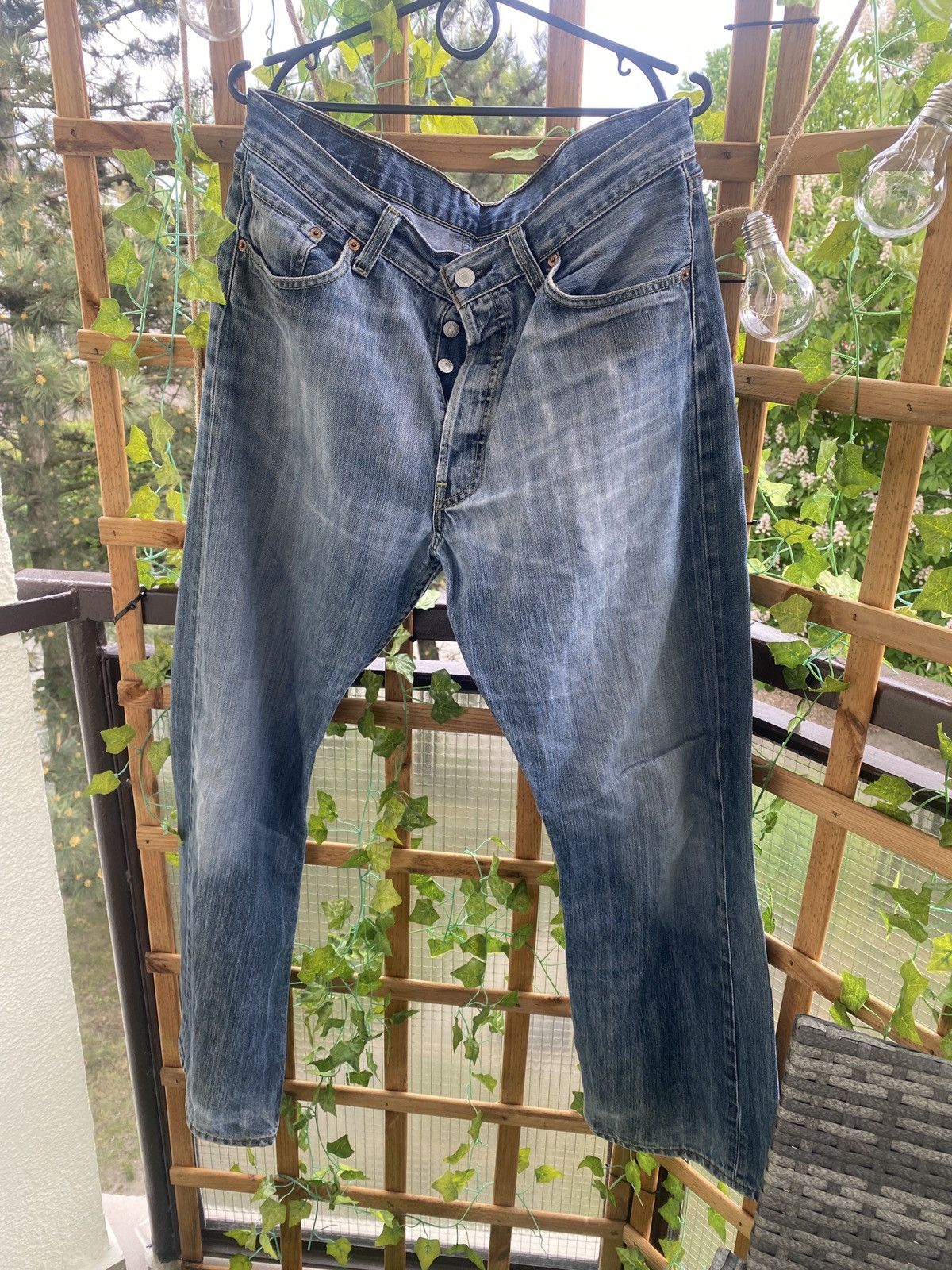 Levi's × Vintage Vintage Levi's 501 Size 34x32 273 Button Jeans 00s Size US 34 / EU 50 - 1 Thumbnail