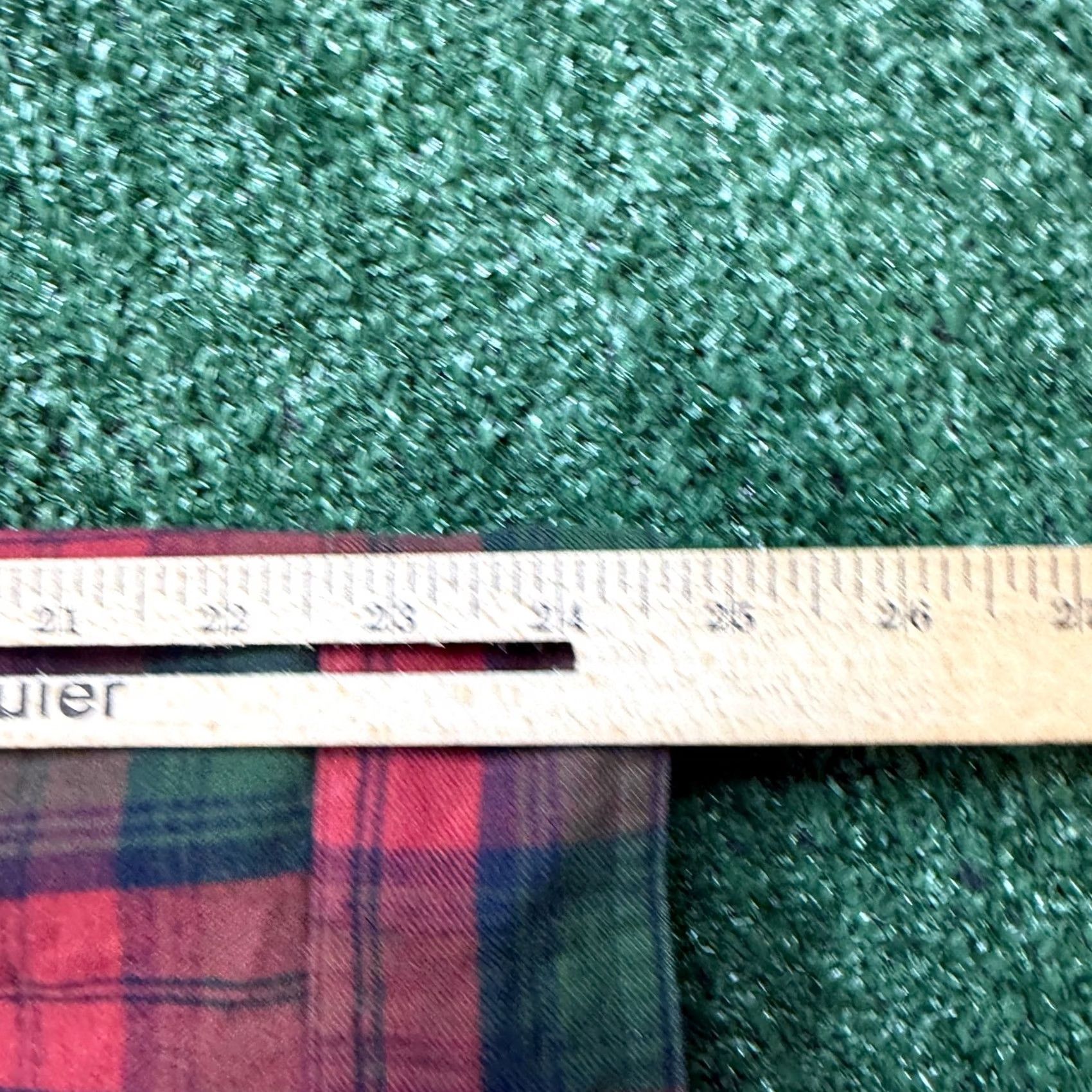 Vintage VINTAGE L.L. Bean Button-Up Shirt Mens L Red Green Plaid Long Sleeve Wool Cotton Maine Guide Lumberjack Y2K Size US L / EU 52-54 / 3 - 8 Thumbnail