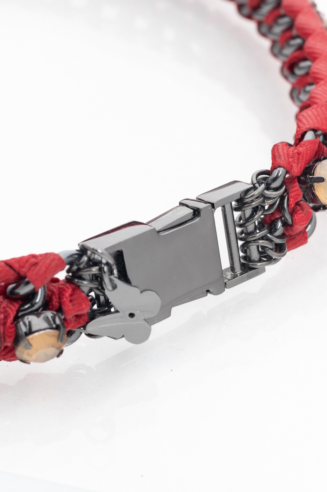 Weekend Max Mara Weekend Max Mara Canasta Red Statement Necklace Size ONE SIZE - 5 Thumbnail