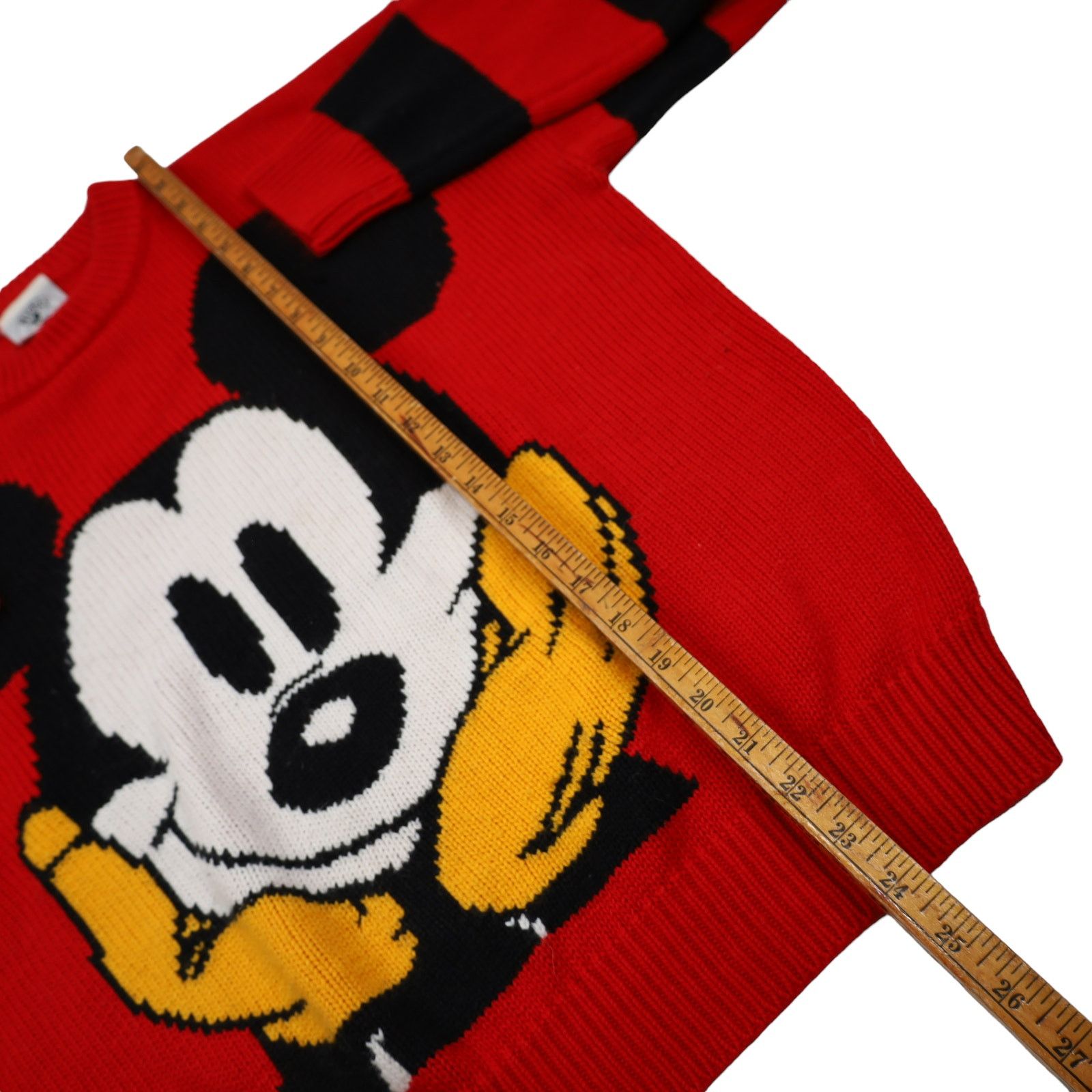 Mickey Mouse × Vintage Vintage Mickey Co. Mickey Mouse Knit Sweater Size US S / EU 44-46 / 1 - 6 Thumbnail