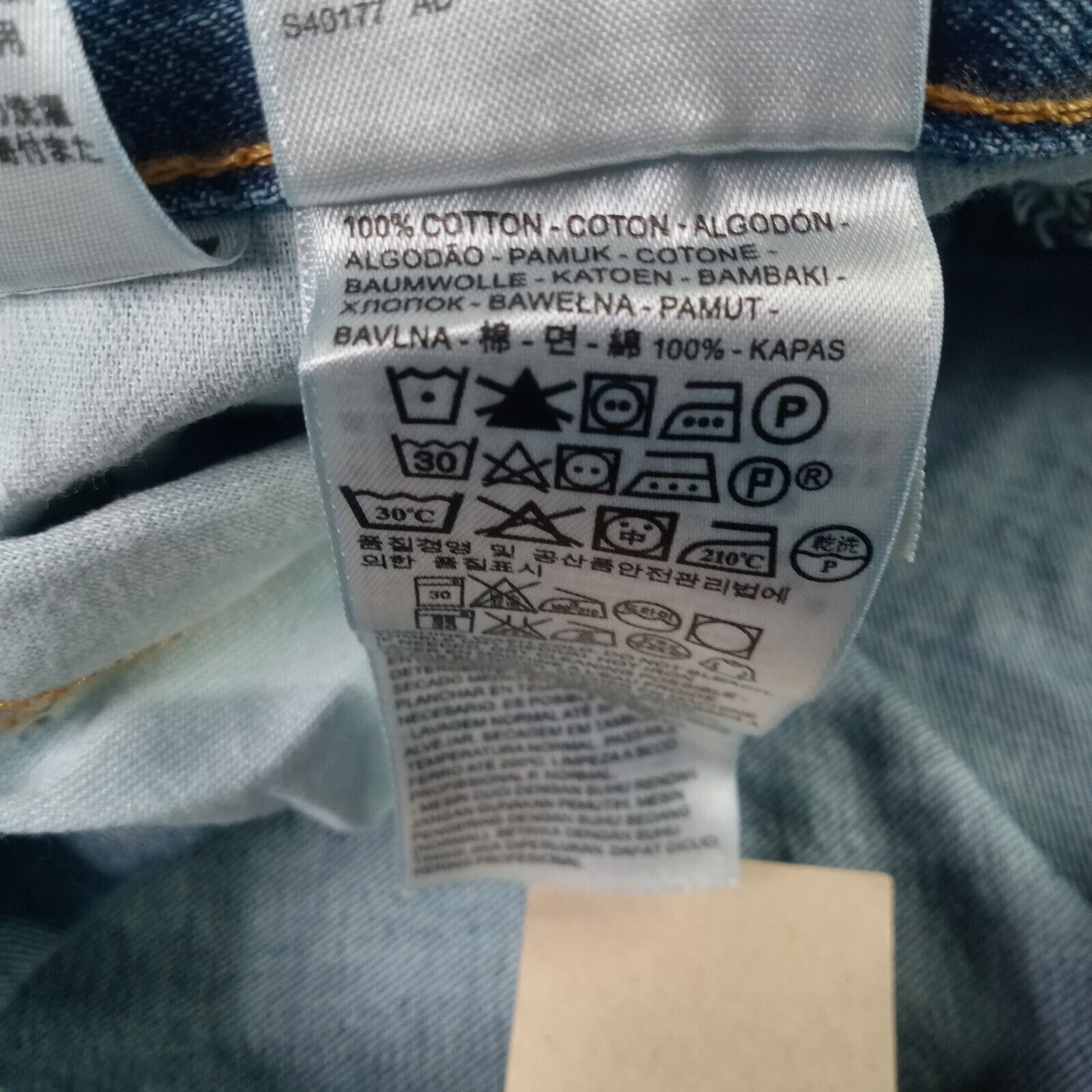 Levi's Levi's 550 Relaxed Jeans Men’s Size 58x30 Blue Loose Tapered Size US 44 / EU 60 - 4 Thumbnail