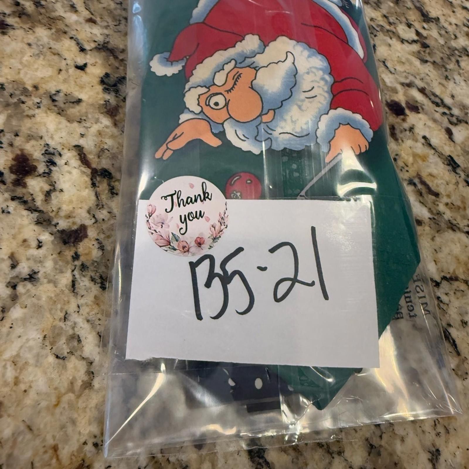 Other Yule Tie Greetings Santa Claus reindeer golf xmas tie Size ONE SIZE - 7 Thumbnail