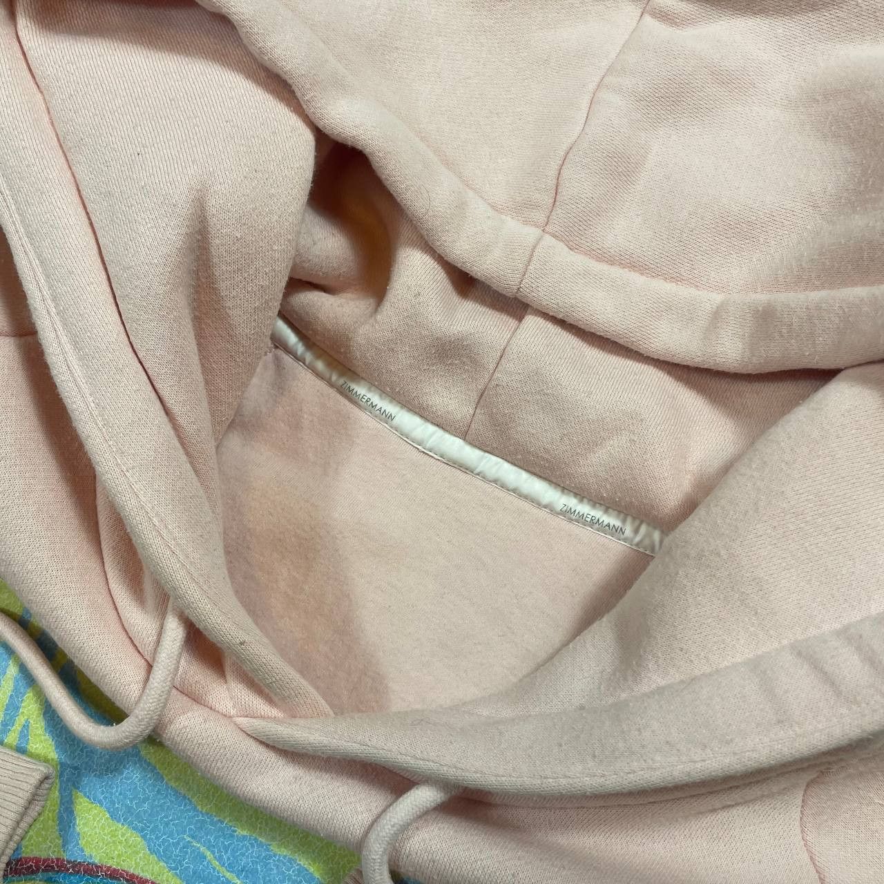 Zimmermann Vintage Y2K Zimmermann Art Logo Luxury Boxy Hoodie Size M / US 6-8 / IT 42-44 - 12 Thumbnail