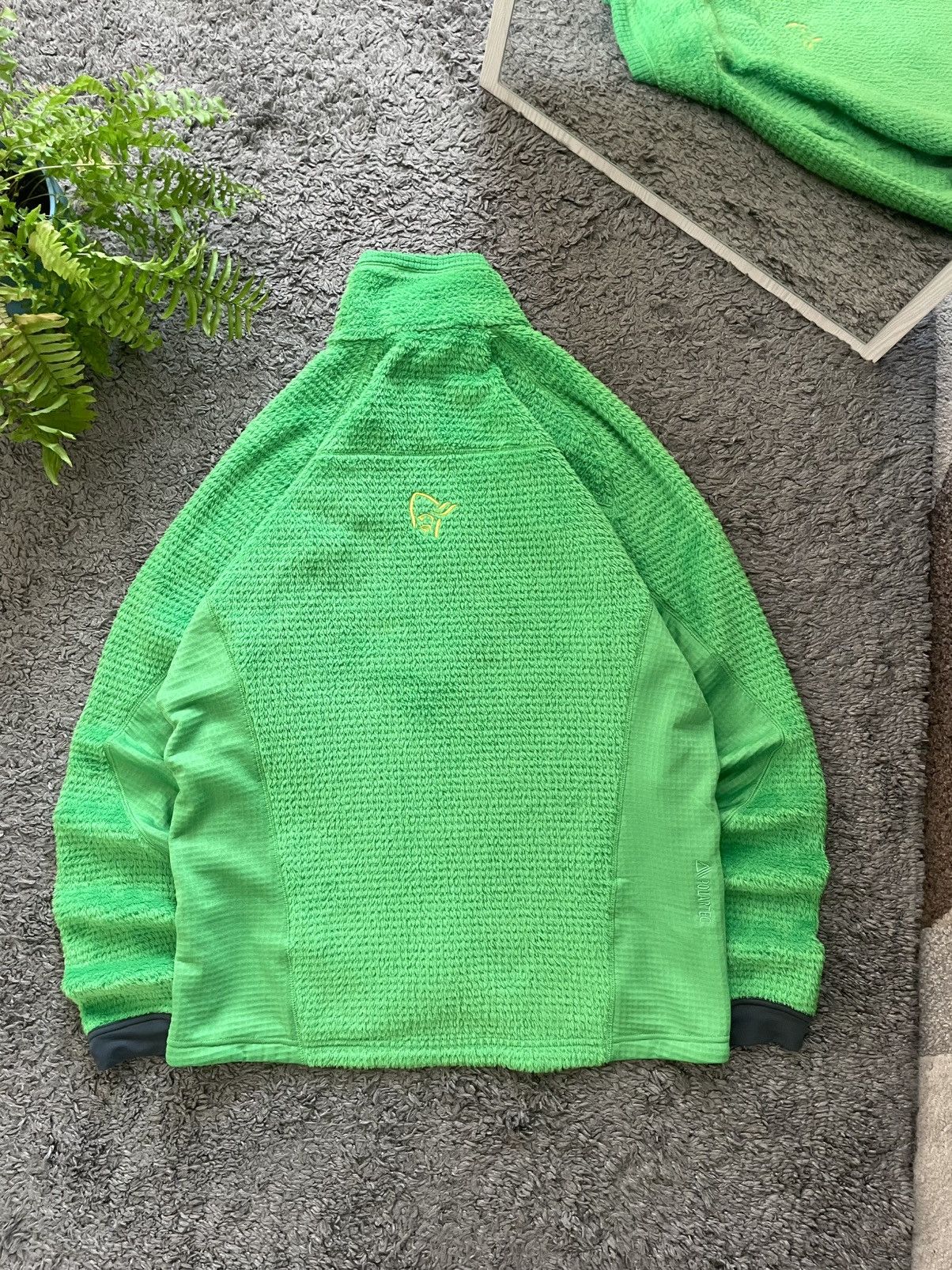 Norrona 00s Norrona Zip-Hoodie Fleece Gorpcore Outdoor Logo Rare Size US XL / EU 56 / 4 - 3 Thumbnail