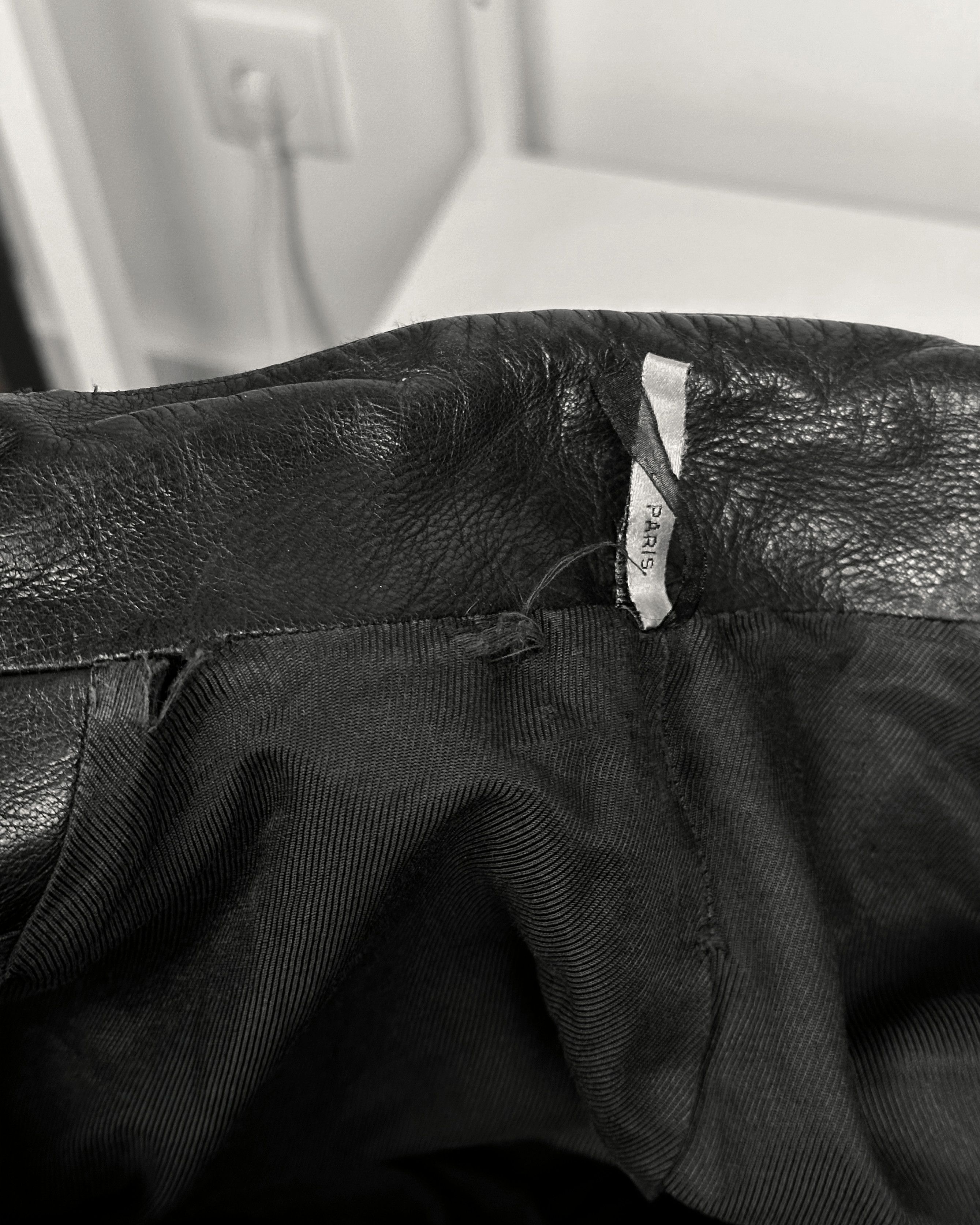 Dior Dior Homme Luster Zipper Sleeves Leather Bomber Jacket Size US M / EU 48-50 / 2 - 21 Thumbnail