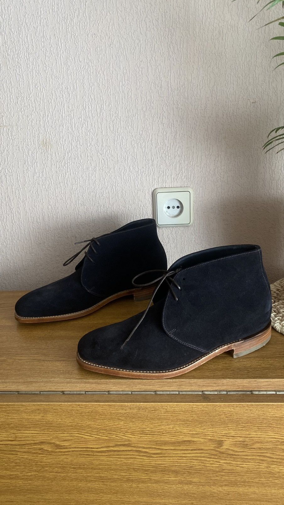 Loake Loake blue suede boots size UK 6,5 made in England Size US 7.5 / EU 40-41 - 4 Thumbnail