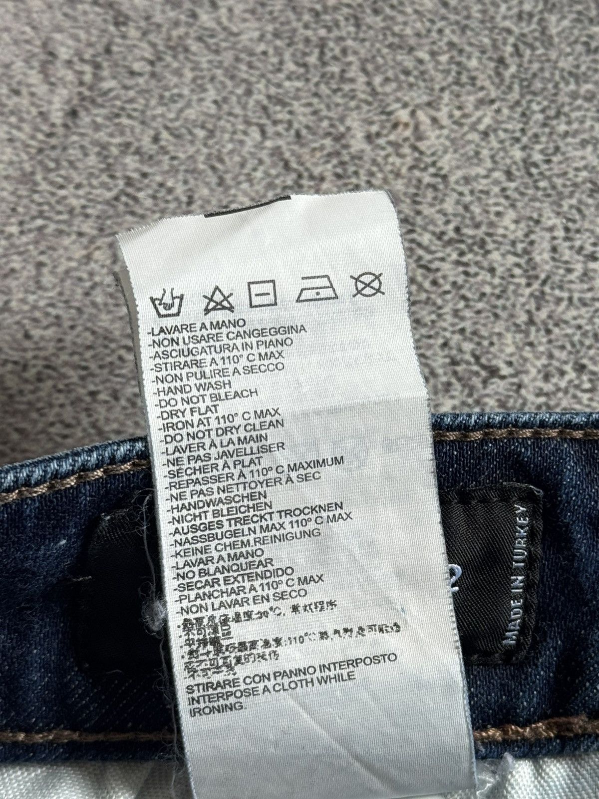 Dsquared2 Dsquared2 50size distressed denim pants jeans trousers 👖 y2k Size US 34 / EU 50 - 10 Thumbnail
