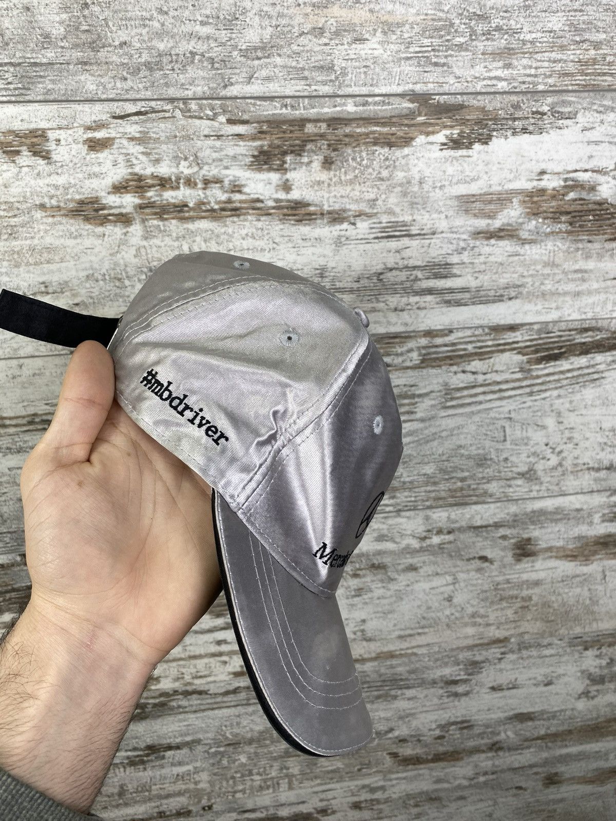 Mercedes-Benz × Vintage Mens Vintage Mercedes Benz Cap amg petronas hats racing Size ONE SIZE - 2 Thumbnail