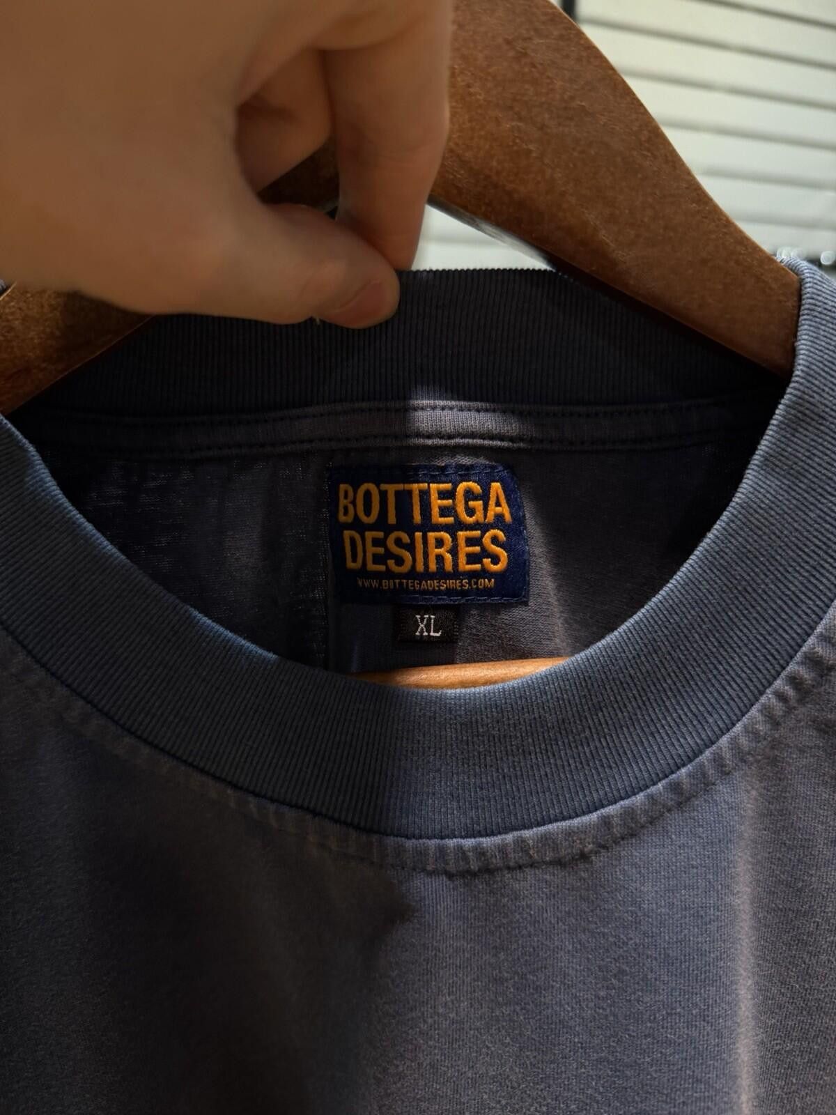 Bottega Desires BRAND NEW - Bottega Desires Tee T-Shirt F**k Joke (XL) Blue Size US XL / EU 56 / 4 - 5 Thumbnail