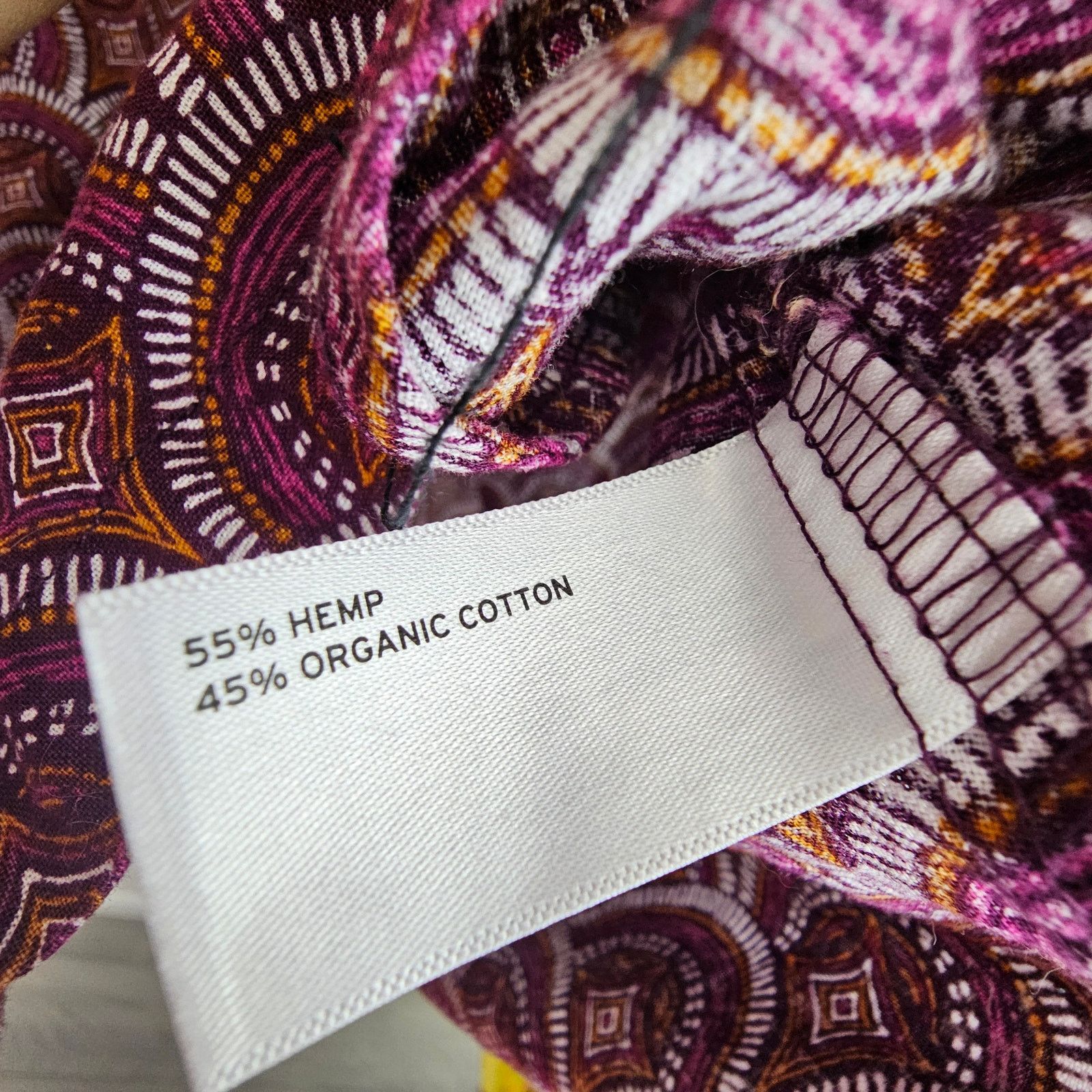 Duluth Trading Company Duluth Trading Co Tunic Top Women L Purple Patterned Artisan Size L / US 10 / IT 46 - 8 Thumbnail