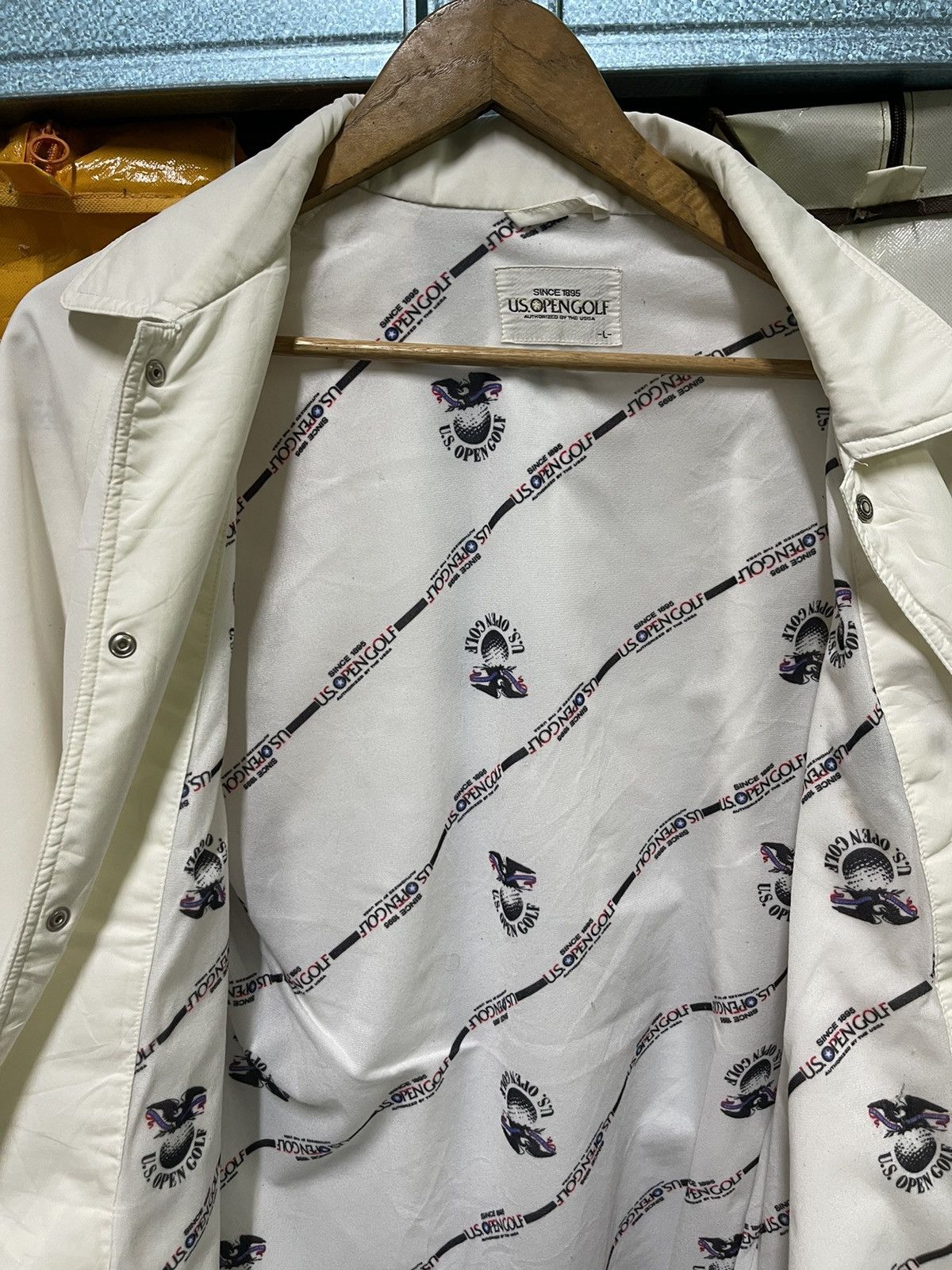 Vintage Vintage US Open Golf Coach Jacket ,Authorized by USGA Size US L / EU 52-54 / 3 - 13 Thumbnail
