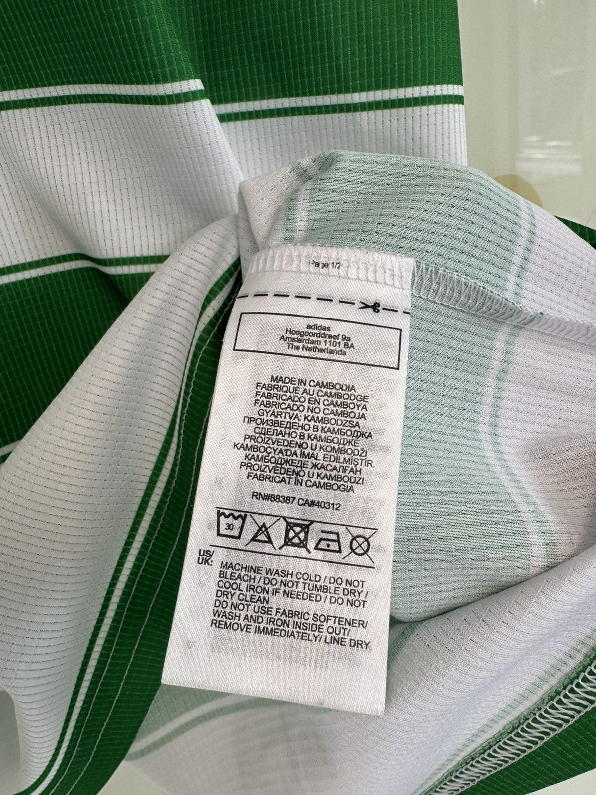 Adidas Celtic 2021-2022 Home Soccer Jersey Football Kit Shirt Size US M / EU 48-50 / 2 - 13 Thumbnail