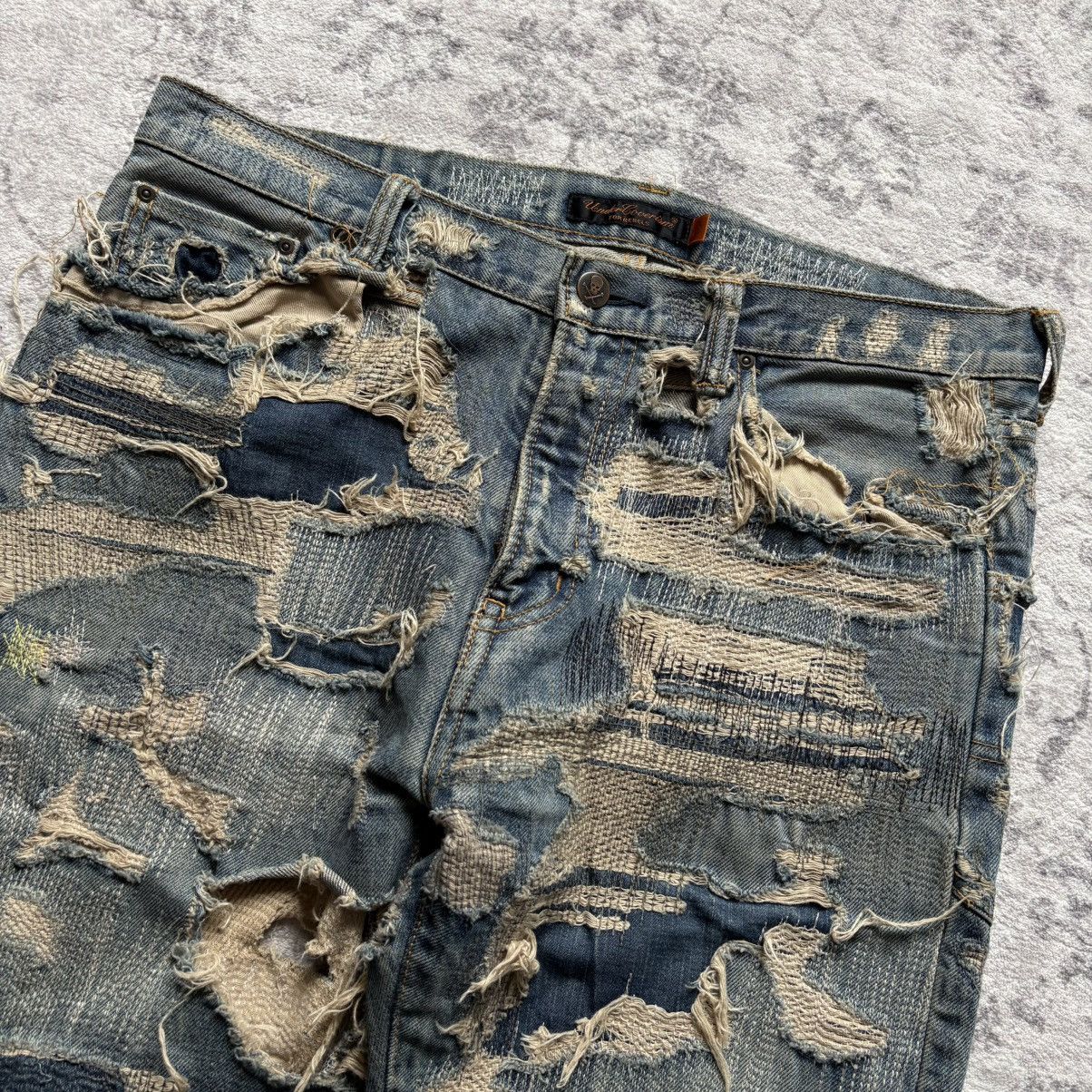 Undercover Undercover AW05 Arts&Crafts 85 Denim Jeans | Size 3 Size US 34 / EU 50 - 6 Thumbnail