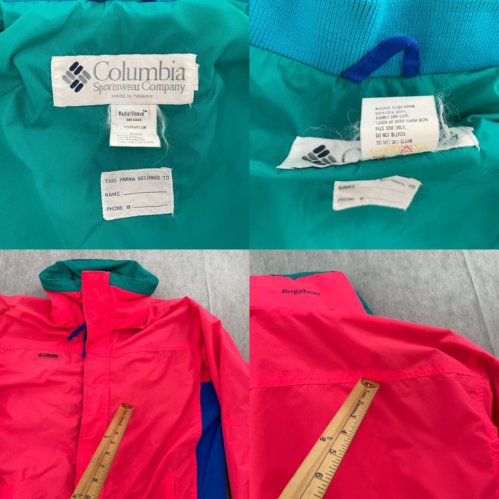 Vintage VINTAGE Columbia Jacket Women Parka L Pink Full Zip Logo All Seasons Outdoor Retro 90s Falls Womens Size L / US 10 / IT 46 - 8 Thumbnail