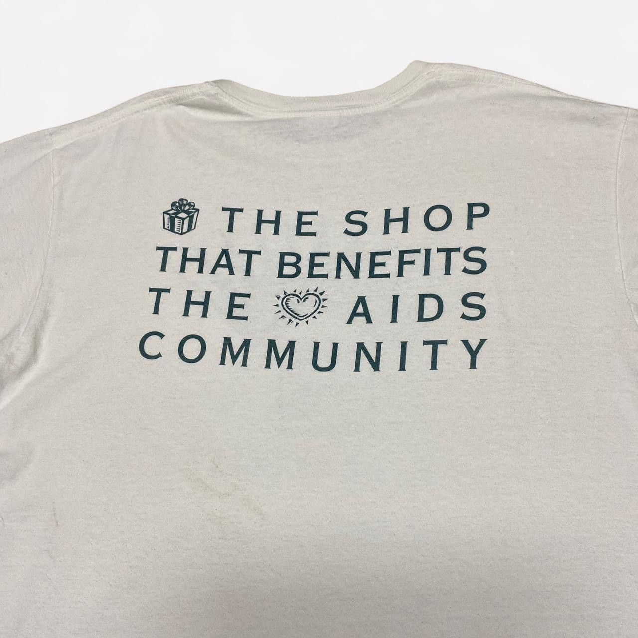 Other Vintage under one roof San Francisco AIDS community T-shirt Size US L / EU 52-54 / 3 - 6 Thumbnail