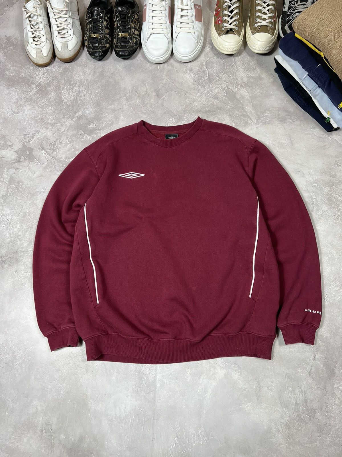 Umbro Vintage Umbro Baggy Y2k Sweatshirt Size US XL / EU 56 / 4 - 1 Thumbnail
