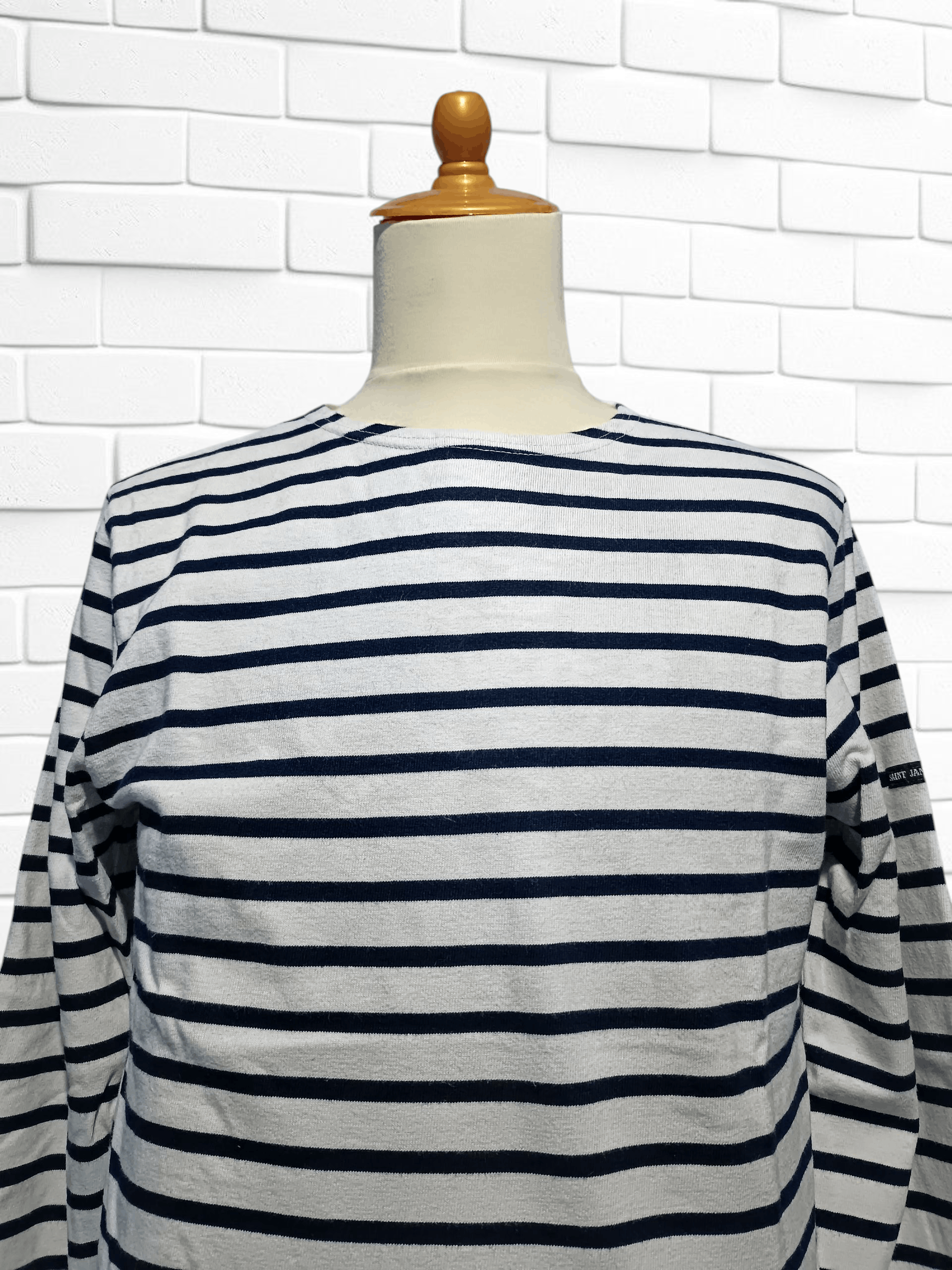 Saint James Saint James L'atelier Long Sleeve Striped Sailor T-shirt Size US M / EU 48-50 / 2 - 2 Thumbnail