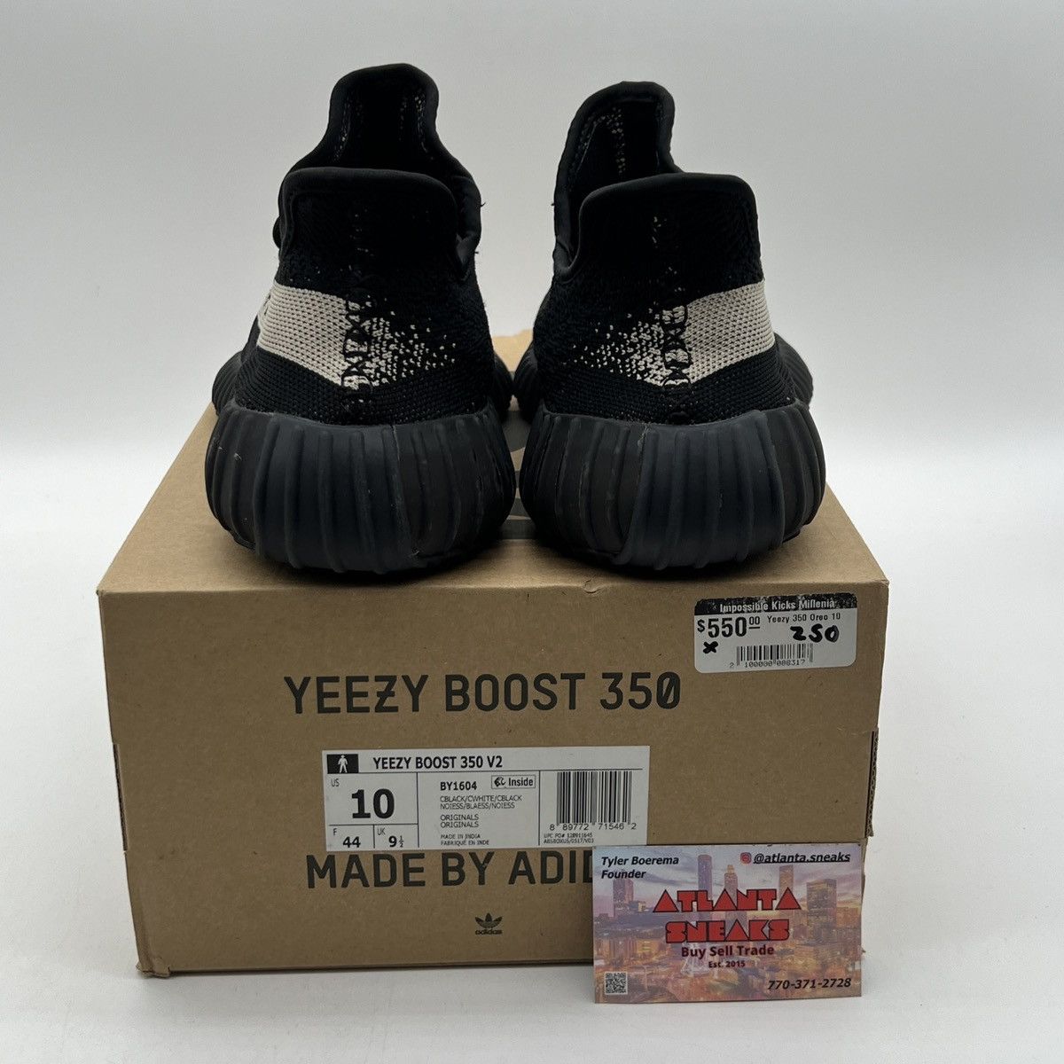 Adidas Yeezy boost 350 Oreo Size US 10 / EU 43 - 3 Thumbnail