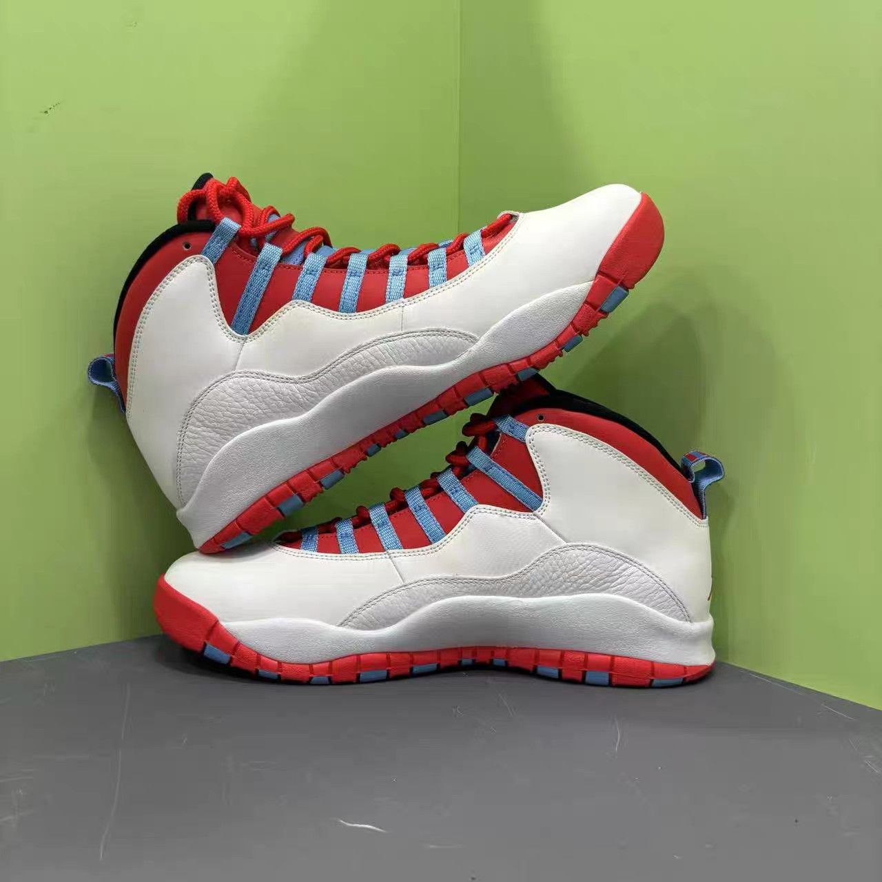 Jordan Brand Air Jordan 10 Chicago White Orange K15 Size US 11.5 / EU 44-45 - 4 Thumbnail