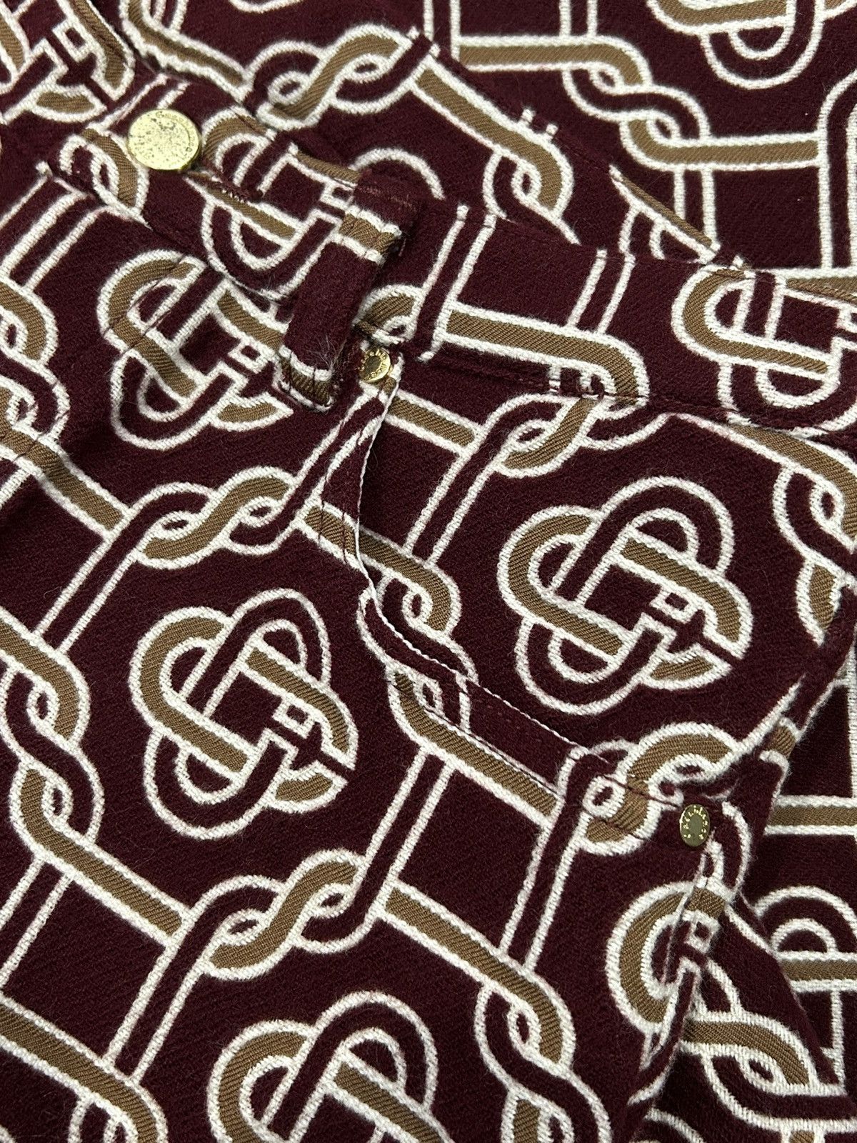 Casablanca CASABLANCA MONOGRAM JACQUARD PRINTED PANTS Size US 28 / EU 44 - 5 Thumbnail