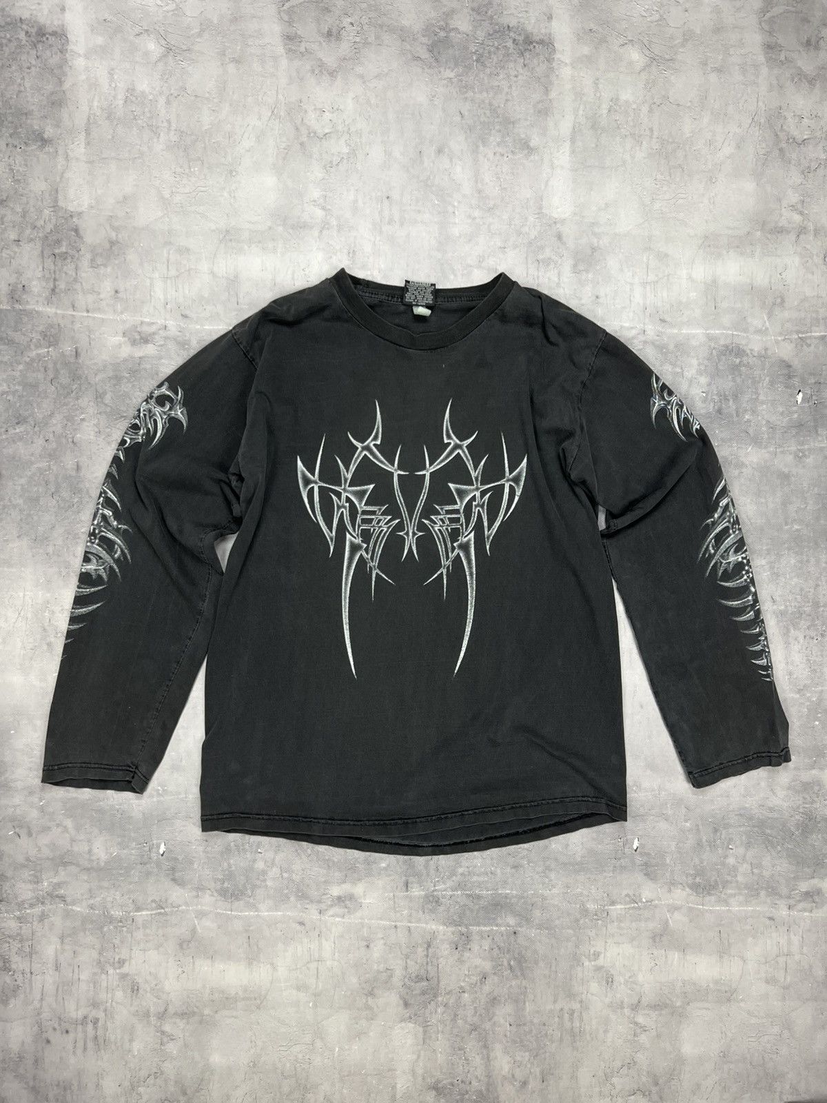 Vintage vintage heavy metal long sleeve shirt Size L Size US L / EU 52-54 / 3 - 3 Thumbnail