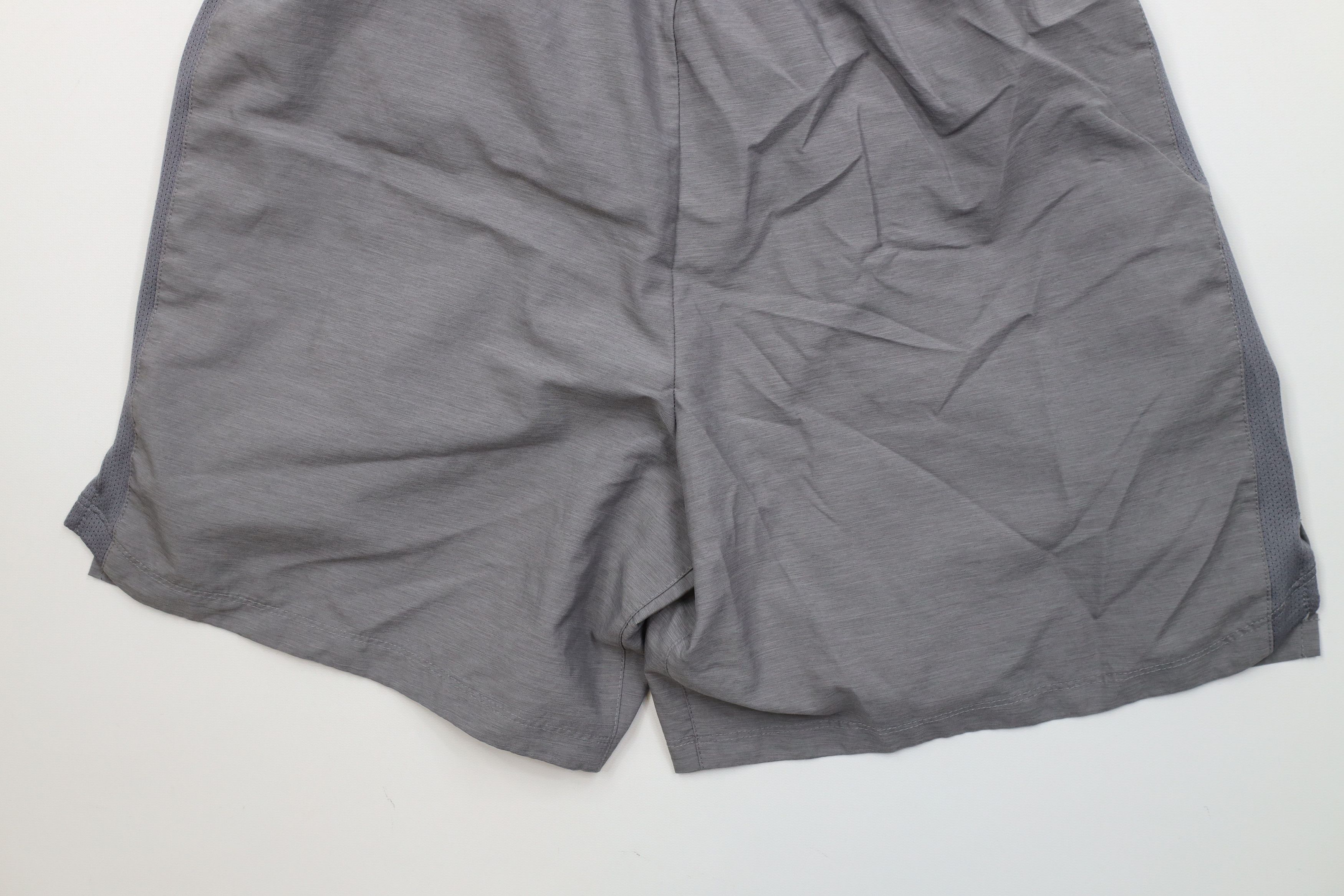 Nike Vintage Y2K Nike Reflective Swoosh Lined Running Shorts Gray Size US 34 / EU 50 - 11 Thumbnail