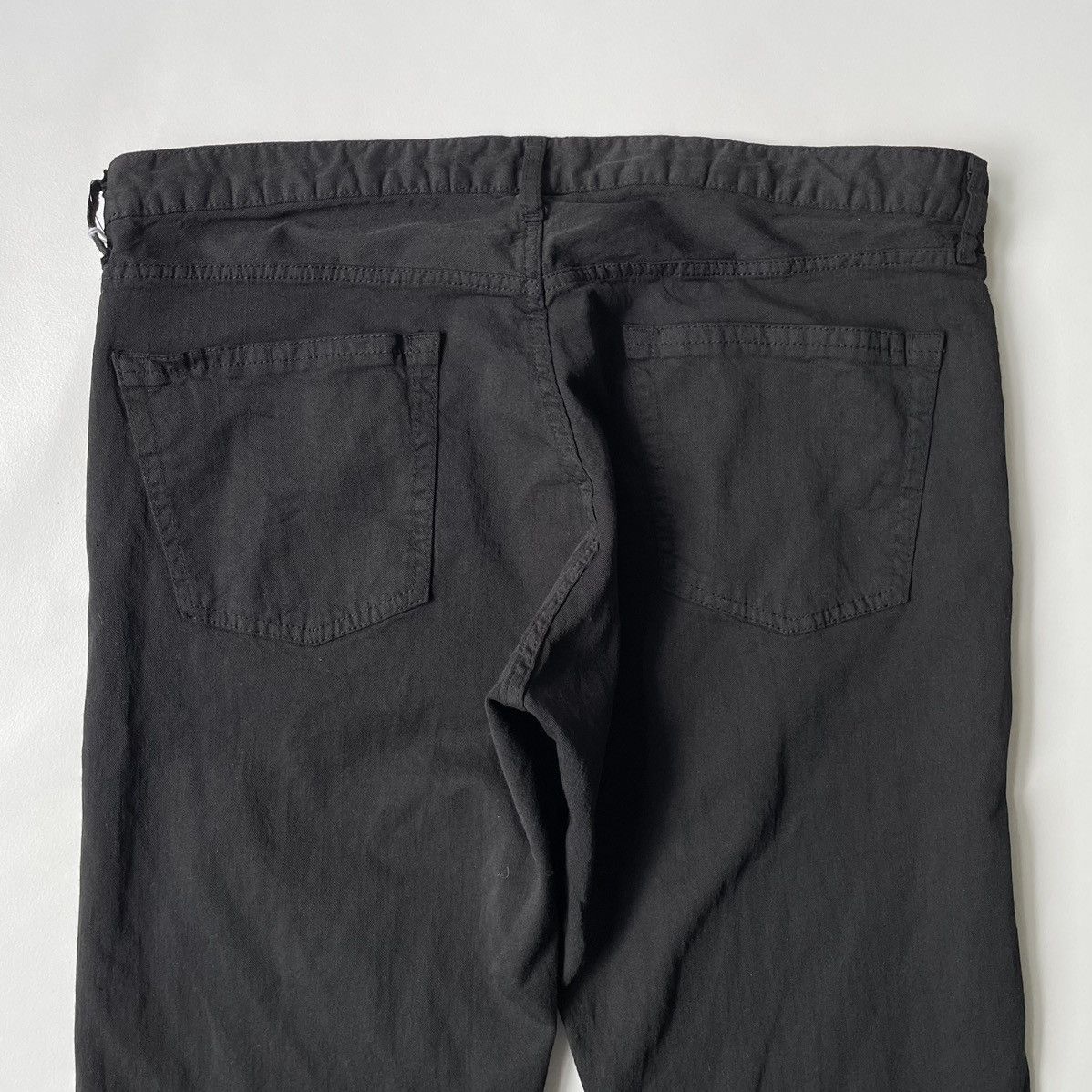 Comme des Garcons A/W 05 Black Tech Twill Trousers Size US 36 / EU 52 - 14 Thumbnail