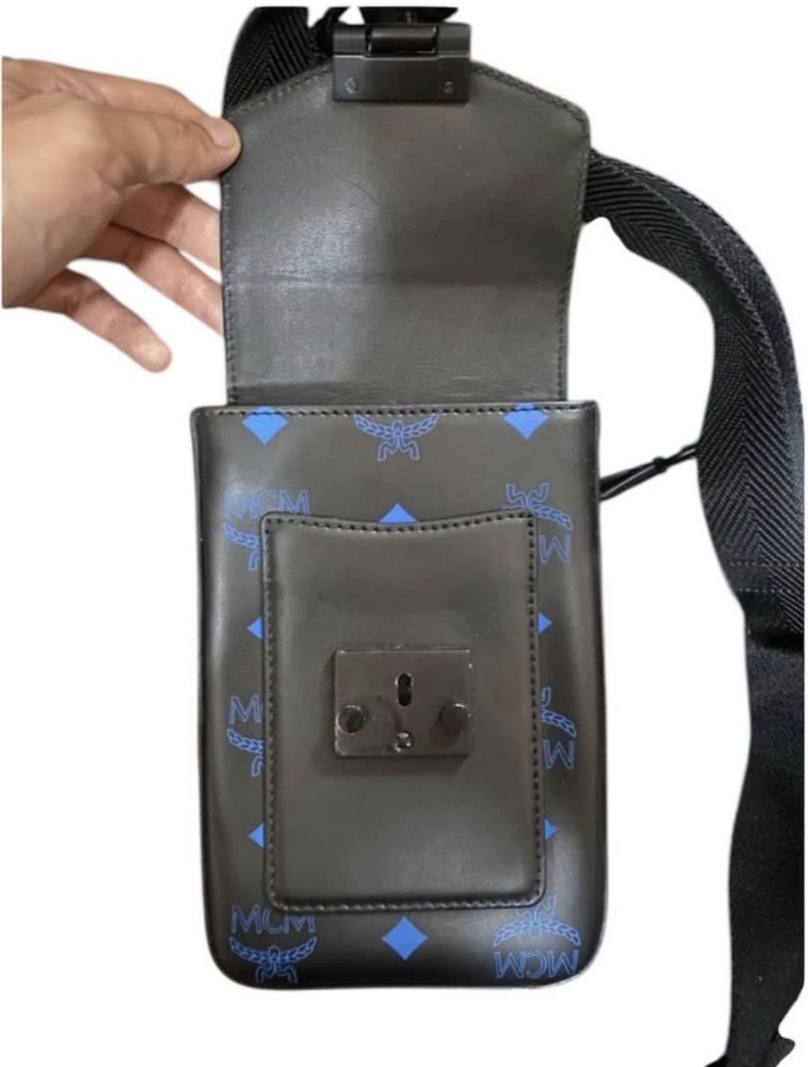 MCM MCM Crossbody Colour Splash logo leather Size ONE SIZE - 3 Thumbnail