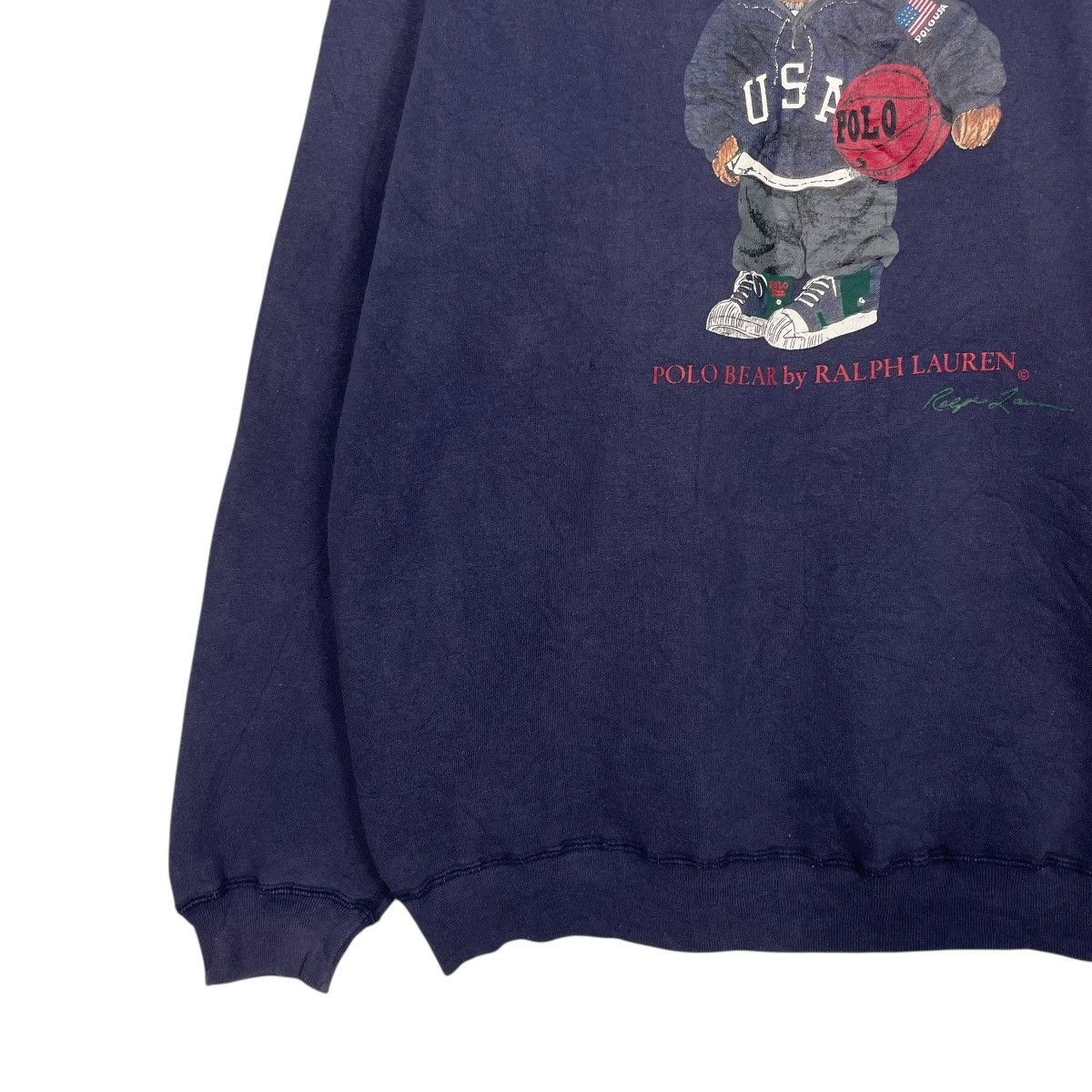 Polo Ralph Lauren Vintage Polo Bear Ralph Lauren Sweatshirt Size US M / EU 48-50 / 2 - 3 Thumbnail