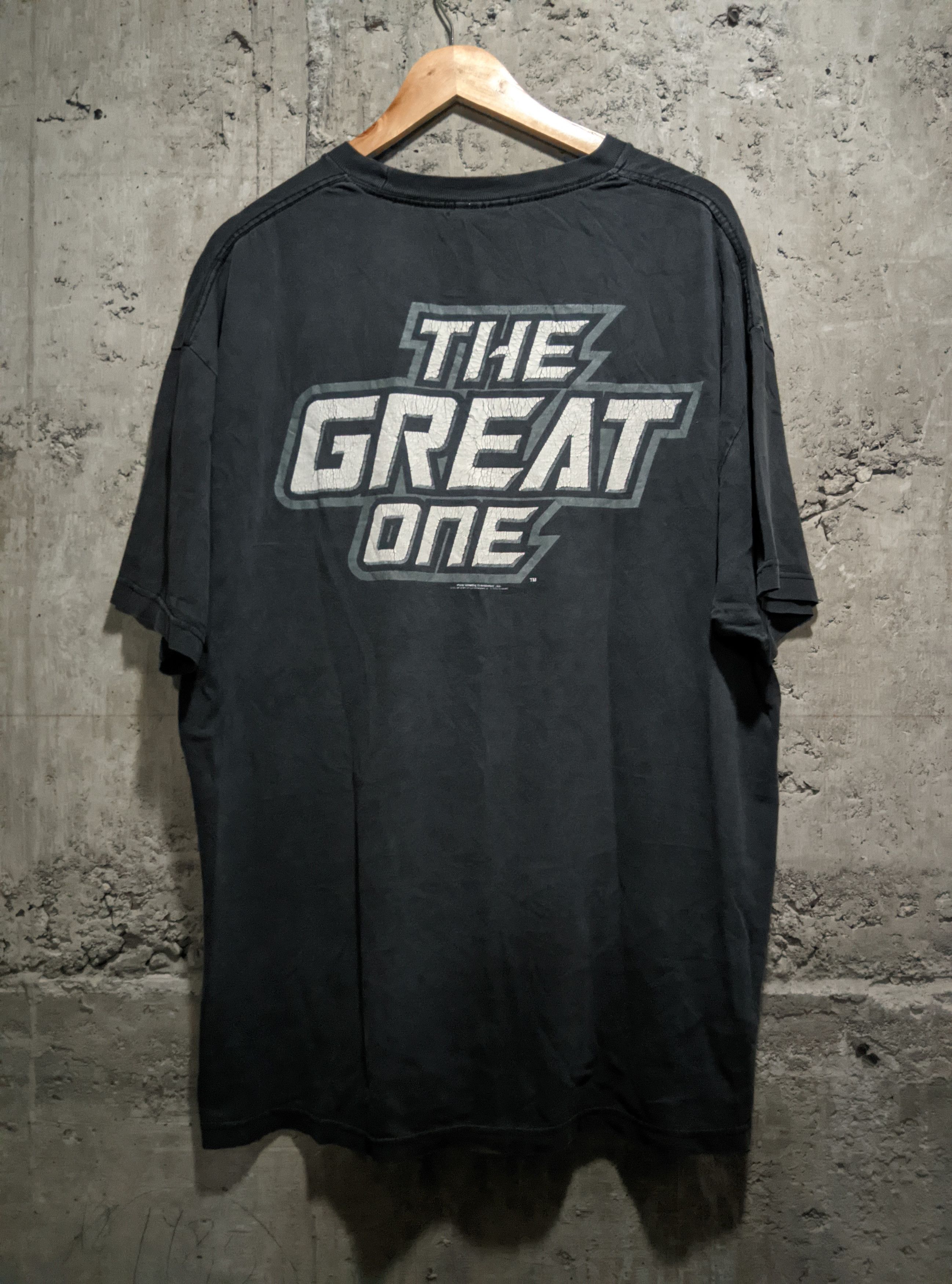 Vintage Vintage 2004 the rock great one wwf wwe t shirt Size US XXL / EU 58 / 5 - 2 Thumbnail