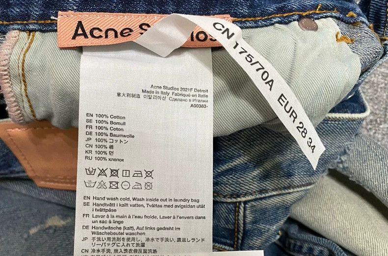 Acne Studios acne studios Washed jeans 2502-Nextarrow Size US 34 / EU 50 - 3 Thumbnail