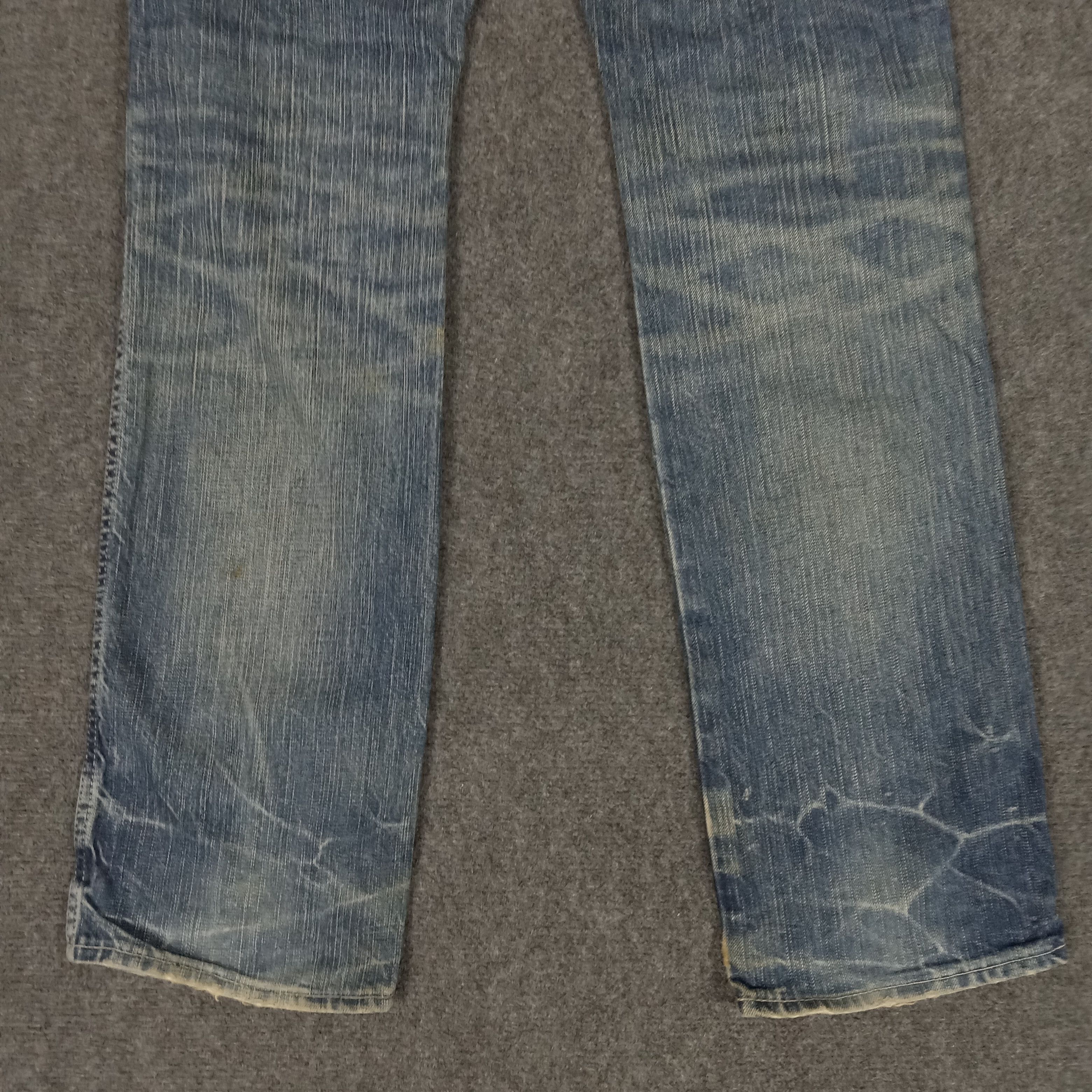 Garment Project Garment Men's Japanese Brand Cargo Denim Jeans Size US 31 - 3 Thumbnail