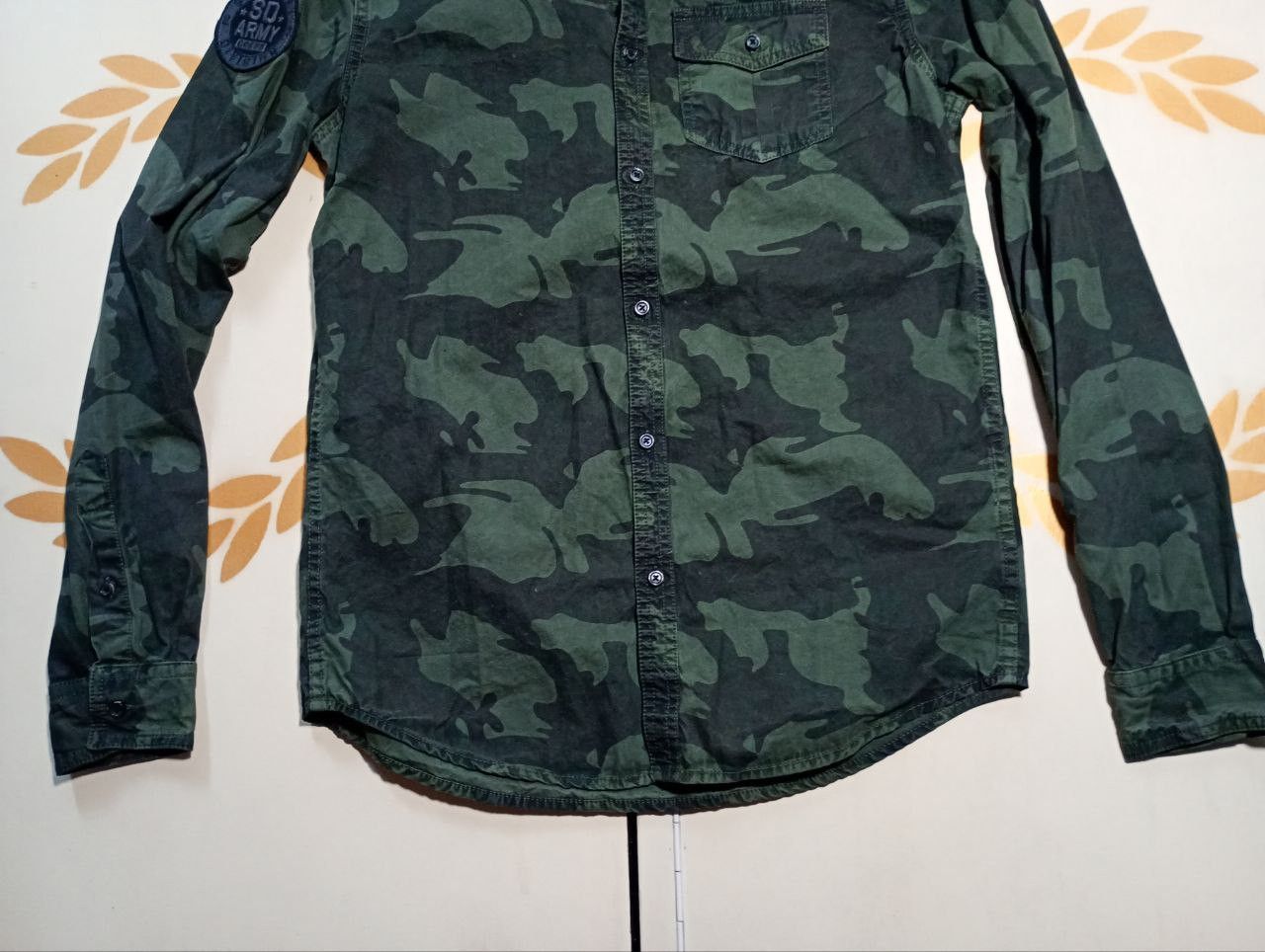 Japanese Brand × Superdry Superdry S.D.Army Shirt NWT Size US M / EU 48-50 / 2 - 3 Thumbnail