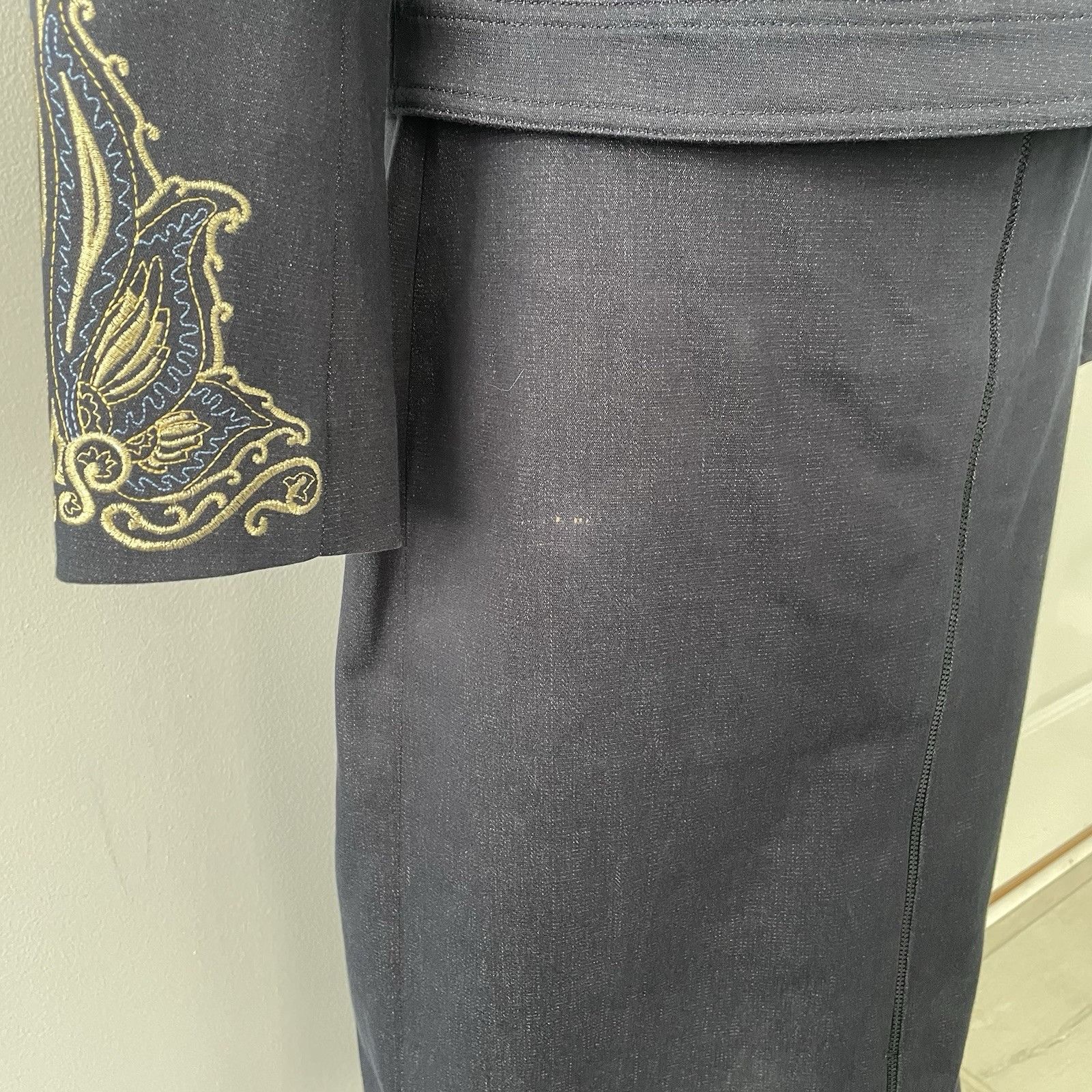 St. John Vtg St. John Sport 2 Pc Sz Small Denim Western Zip Jacket & Size S / US 4 / IT 40 - 11 Thumbnail