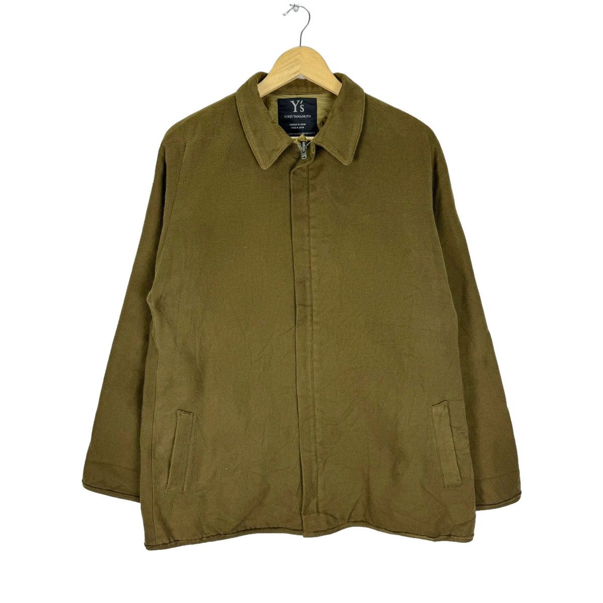 Yohji Yamamoto ☀️YOHJI YAMAMOTO REVERSIBLE ZIPPER JACKET Size XL / US 12-14 / IT 48-50 - 4 Thumbnail