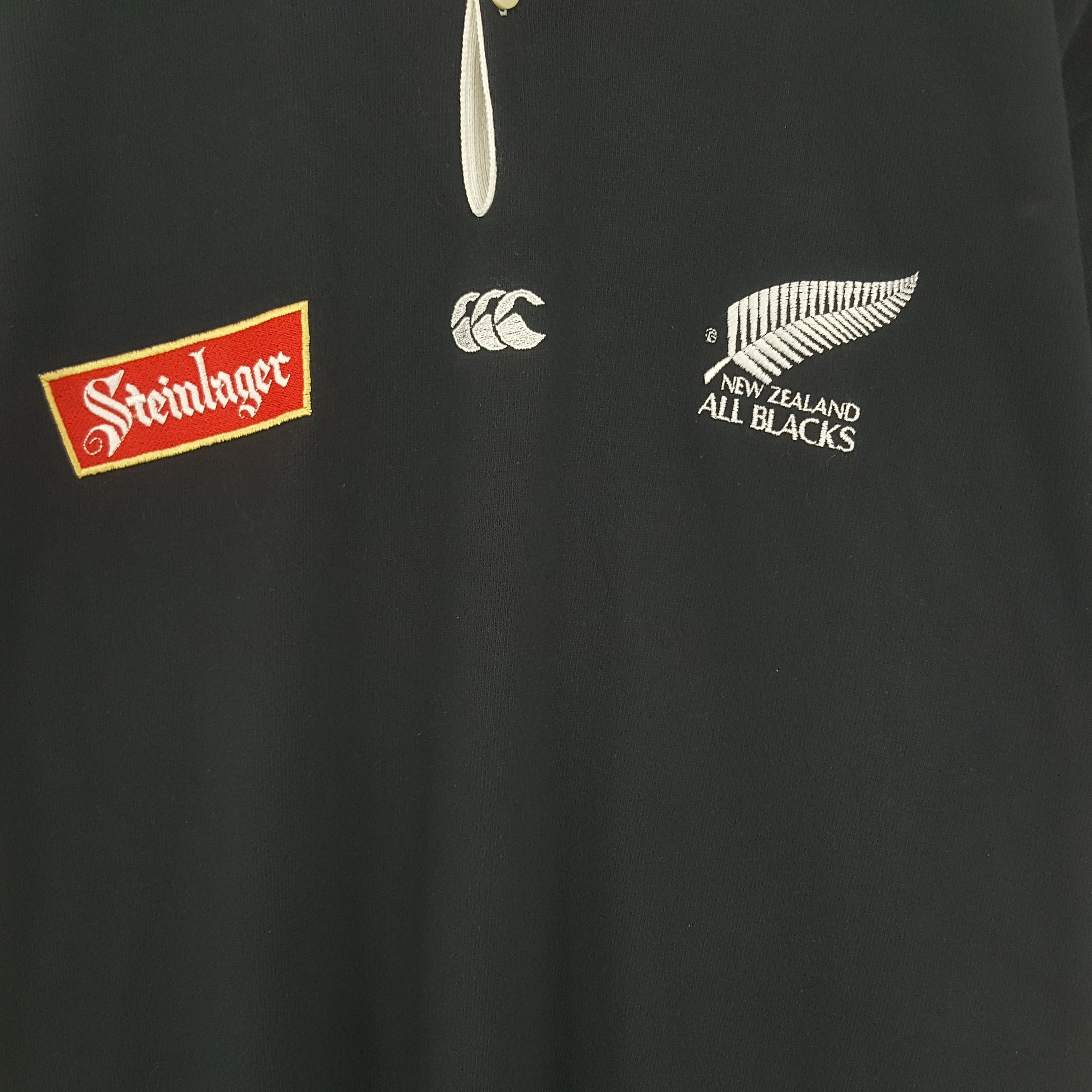 Canterbury of New Zealand × Vintage Vintage Canterburry Of New Zealand Steinlager Polos Size US M / EU 48-50 / 2 - 2 Thumbnail