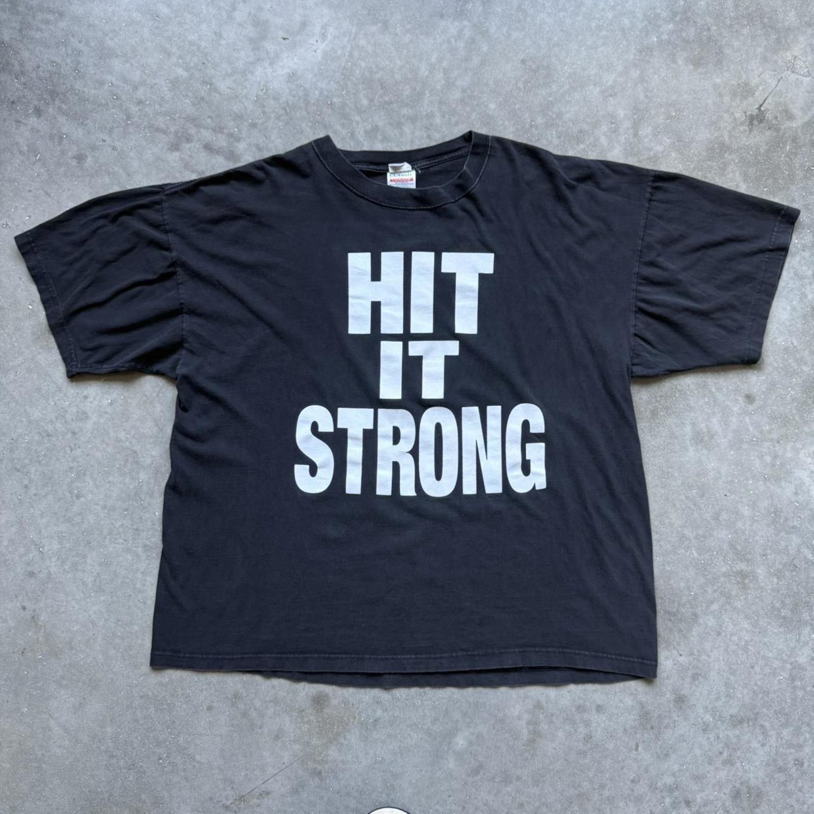 Other WWE The Rock “Hit It Fast, Hit It Strong” Wrestling T-shirt Size US XXL / EU 58 / 5 - 1 Thumbnail