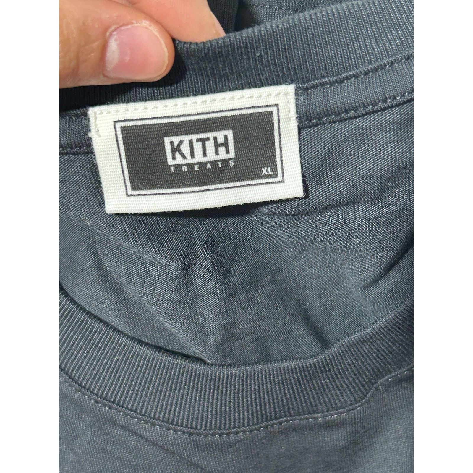 Kith KITH TREATS MINT CONDITION POCKET TEE 'BLACK' SIZE XL NEW Size US XL / EU 56 / 4 - 3 Thumbnail