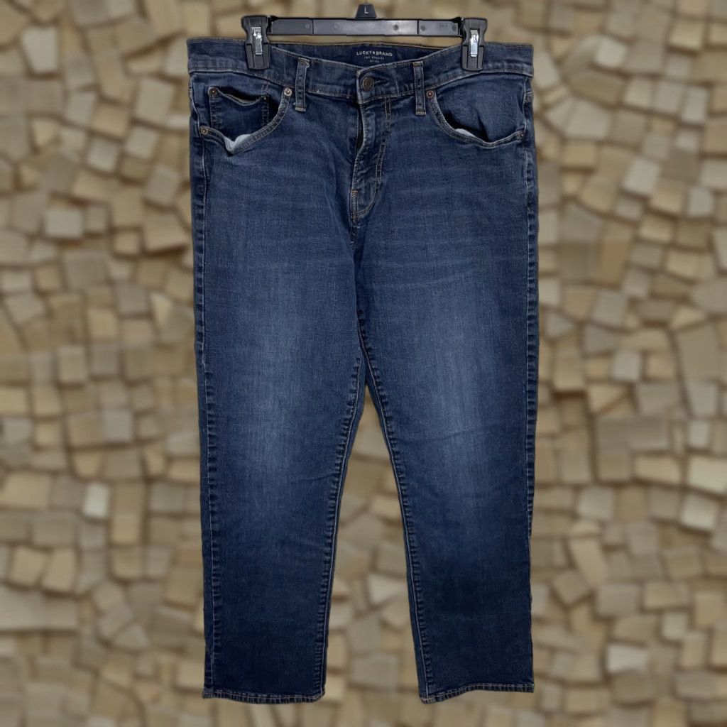 Lucky Brand Lucky Brand Men's Jeans 34x30 Blue 221 Straight Leg Denim Size US 34 / EU 50 - 1 Thumbnail